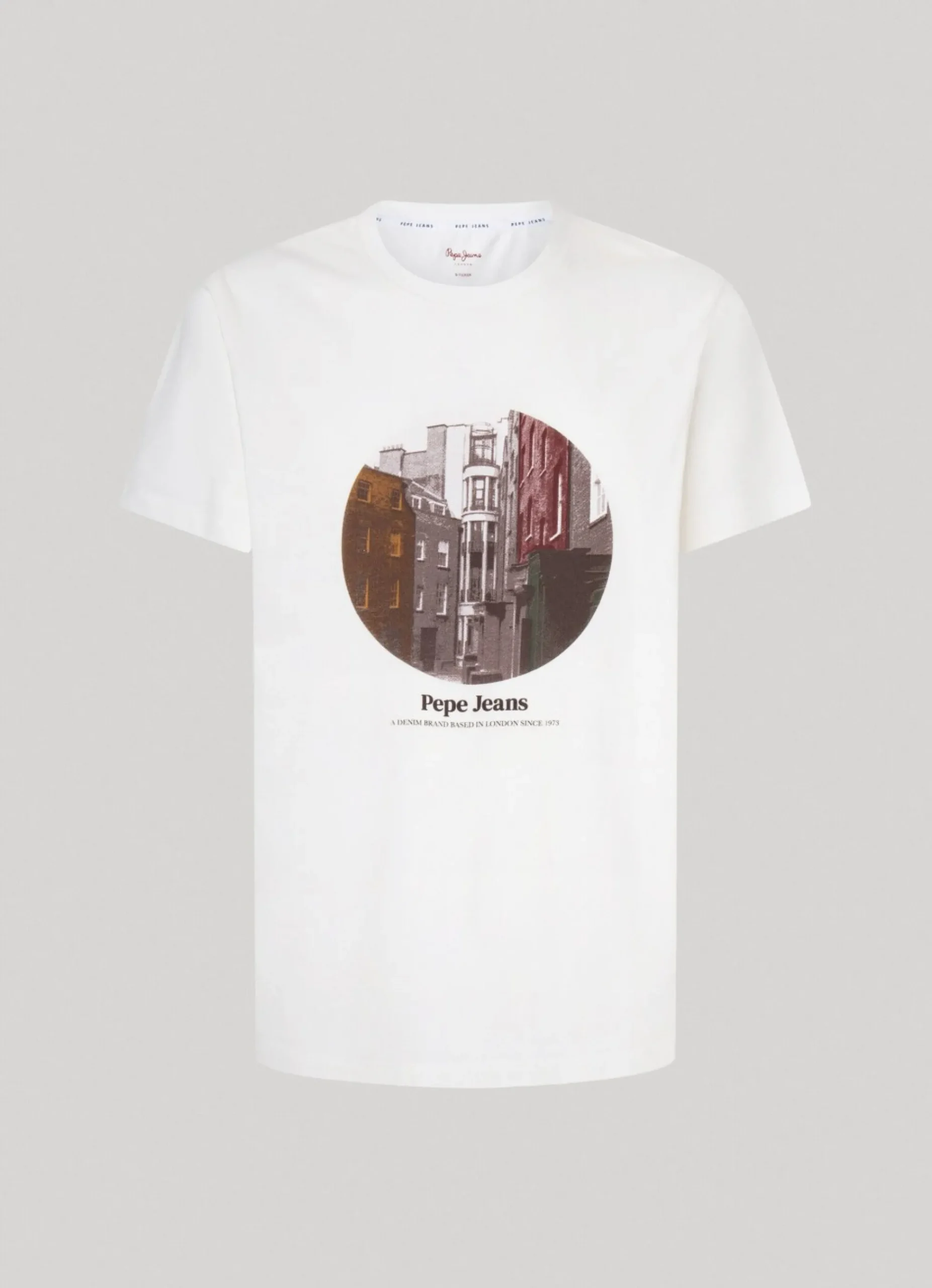 Homem Pepe Jeans T-Shirts>T-Shirt Estampado Fotografico