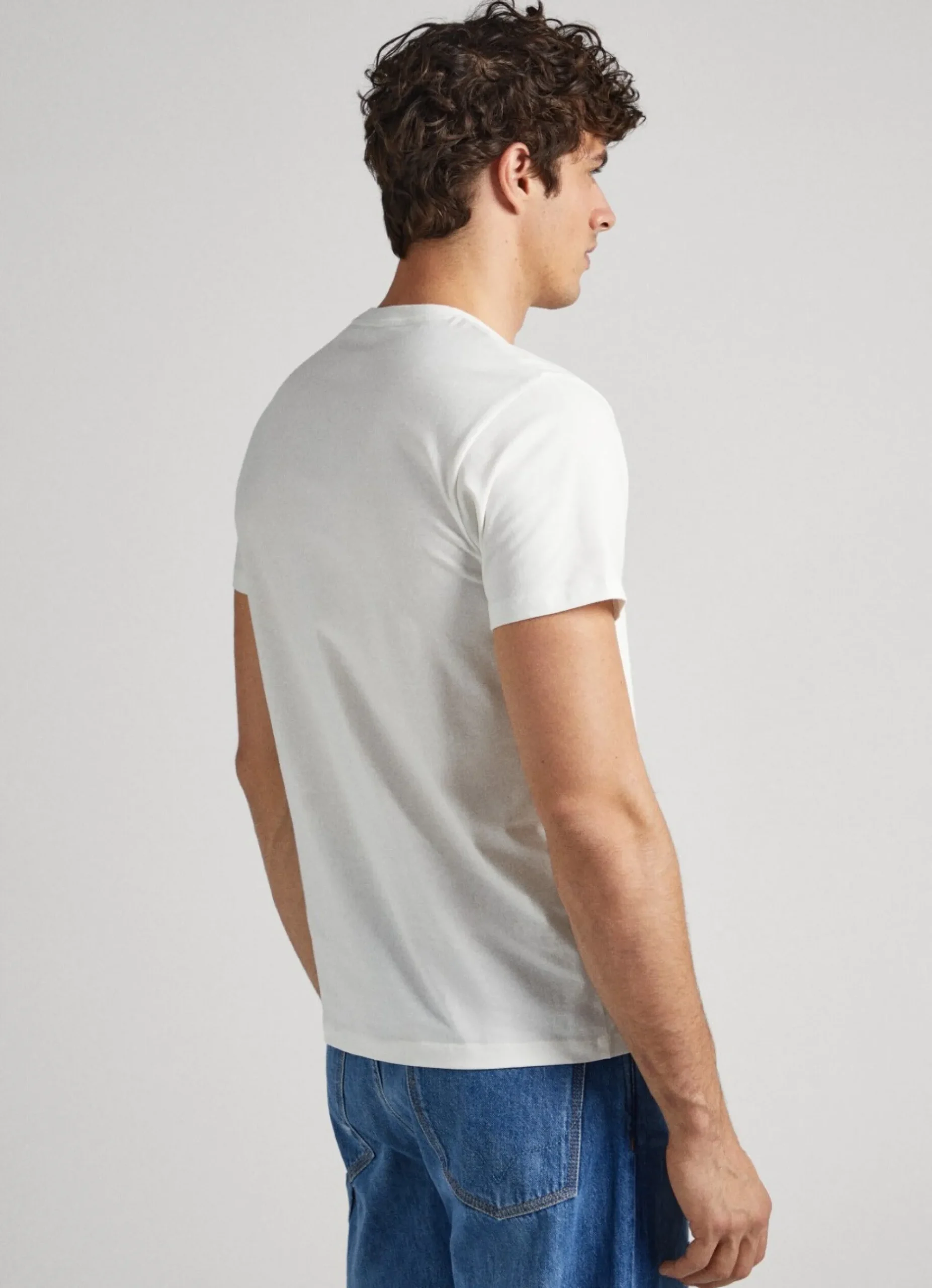 Homem Pepe Jeans T-Shirts>T-Shirt Estampado Fotografico