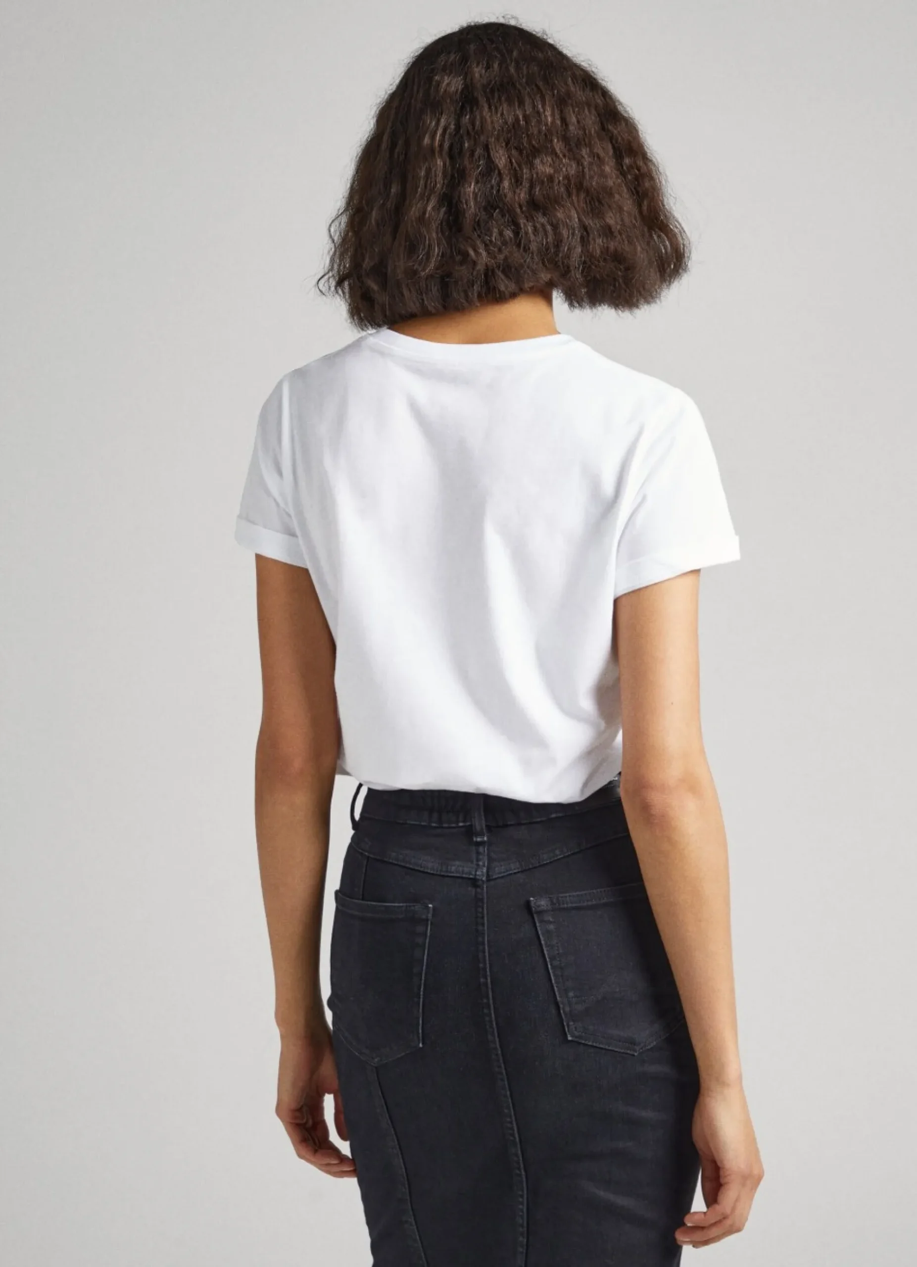 Mulher Pepe Jeans T-Shirts>T-Shirt Estampado Fotografico