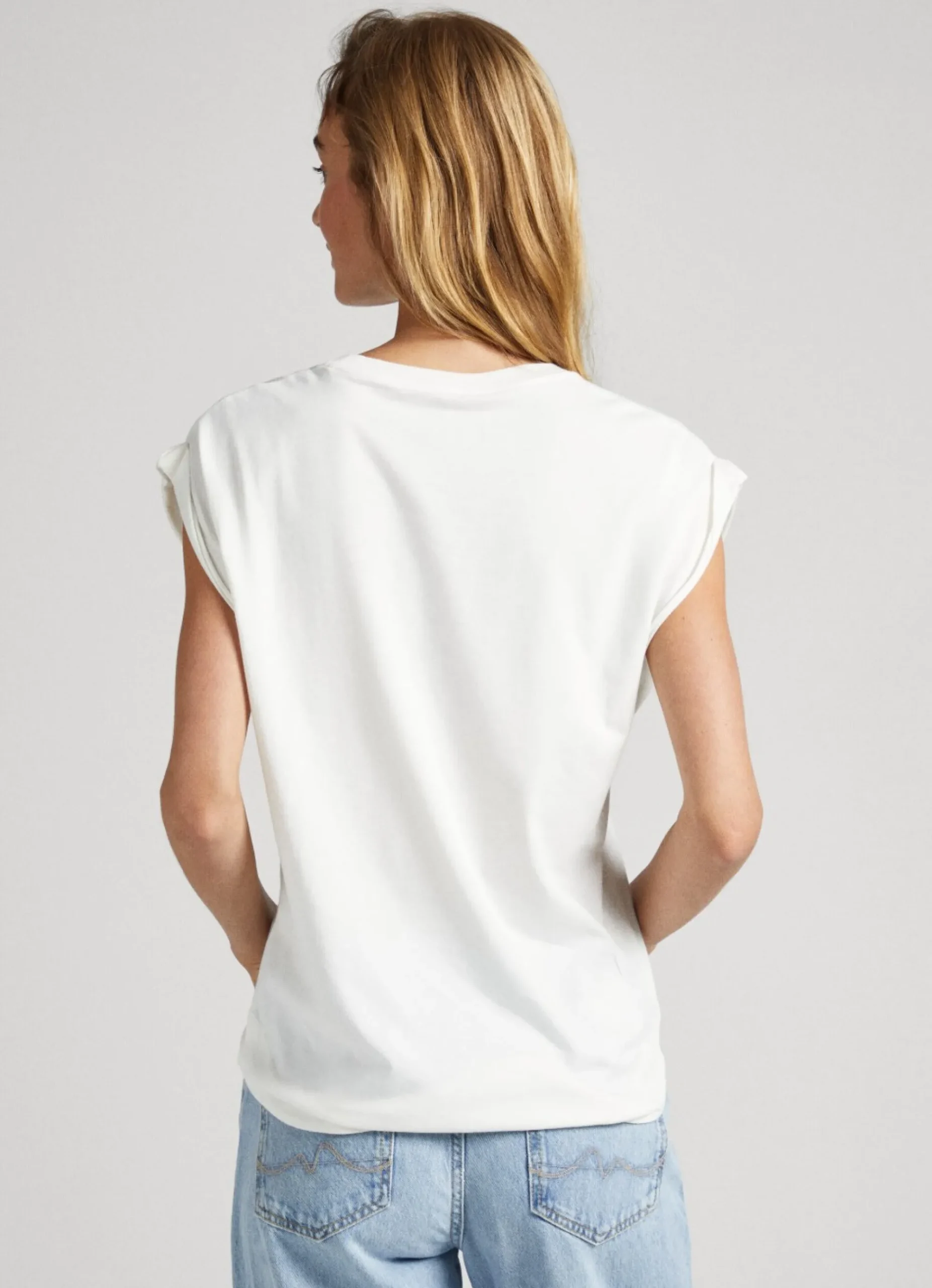 Mulher Pepe Jeans T-Shirts>T-Shirt Estampado Fotografico