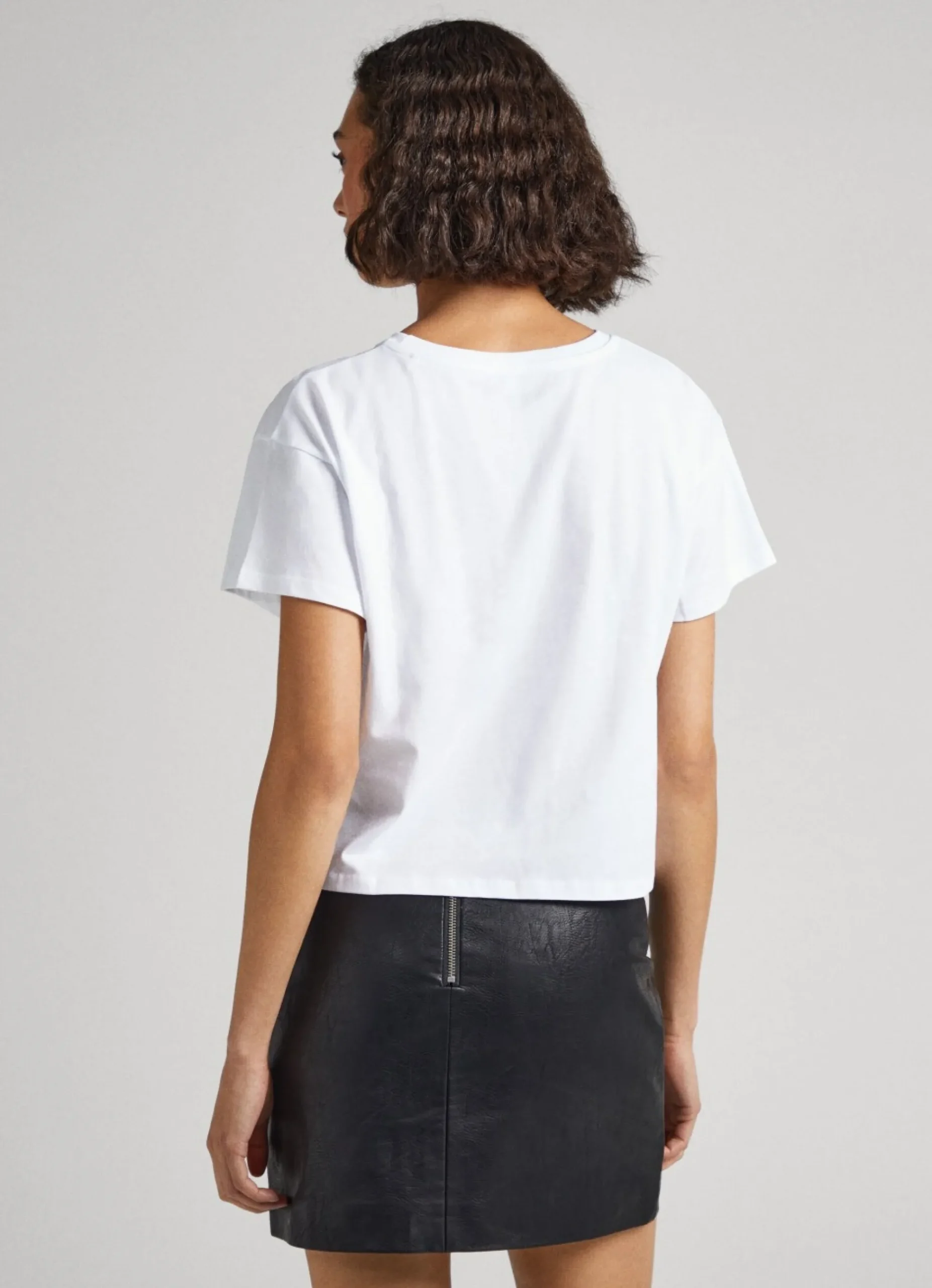 Mulher Pepe Jeans T-Shirts>T-Shirt Estampado Fotografico