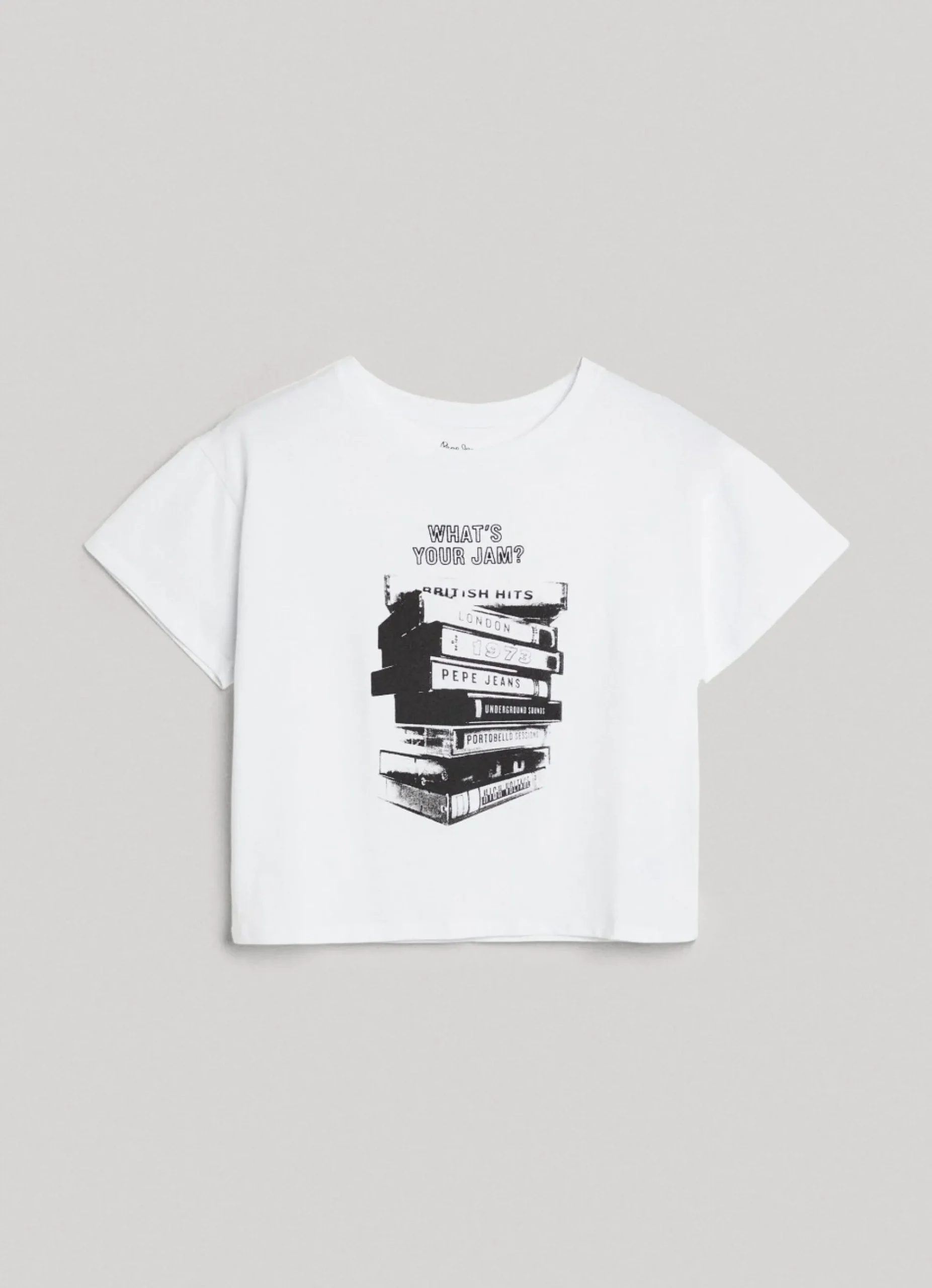 Mulher Pepe Jeans T-Shirts>T-Shirt Estampado Fotografico