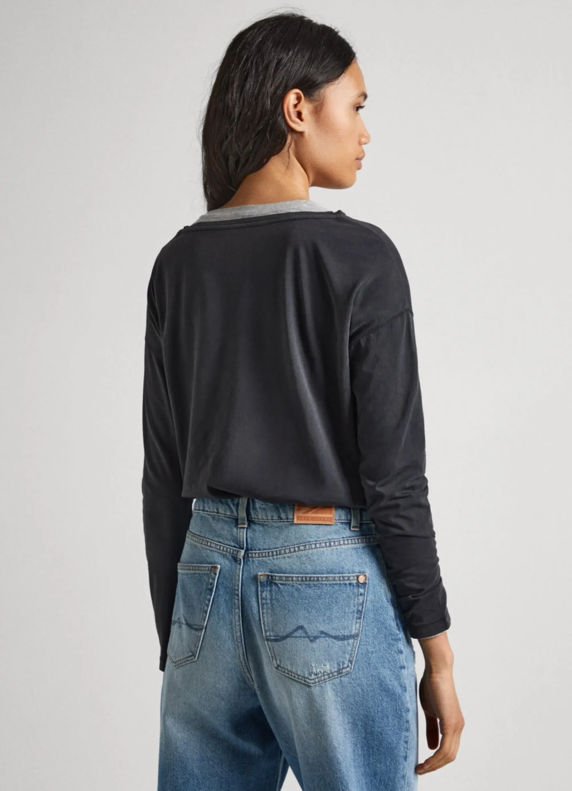 Mulher Pepe Jeans T-Shirts>T-Shirt Estampado Fotografico