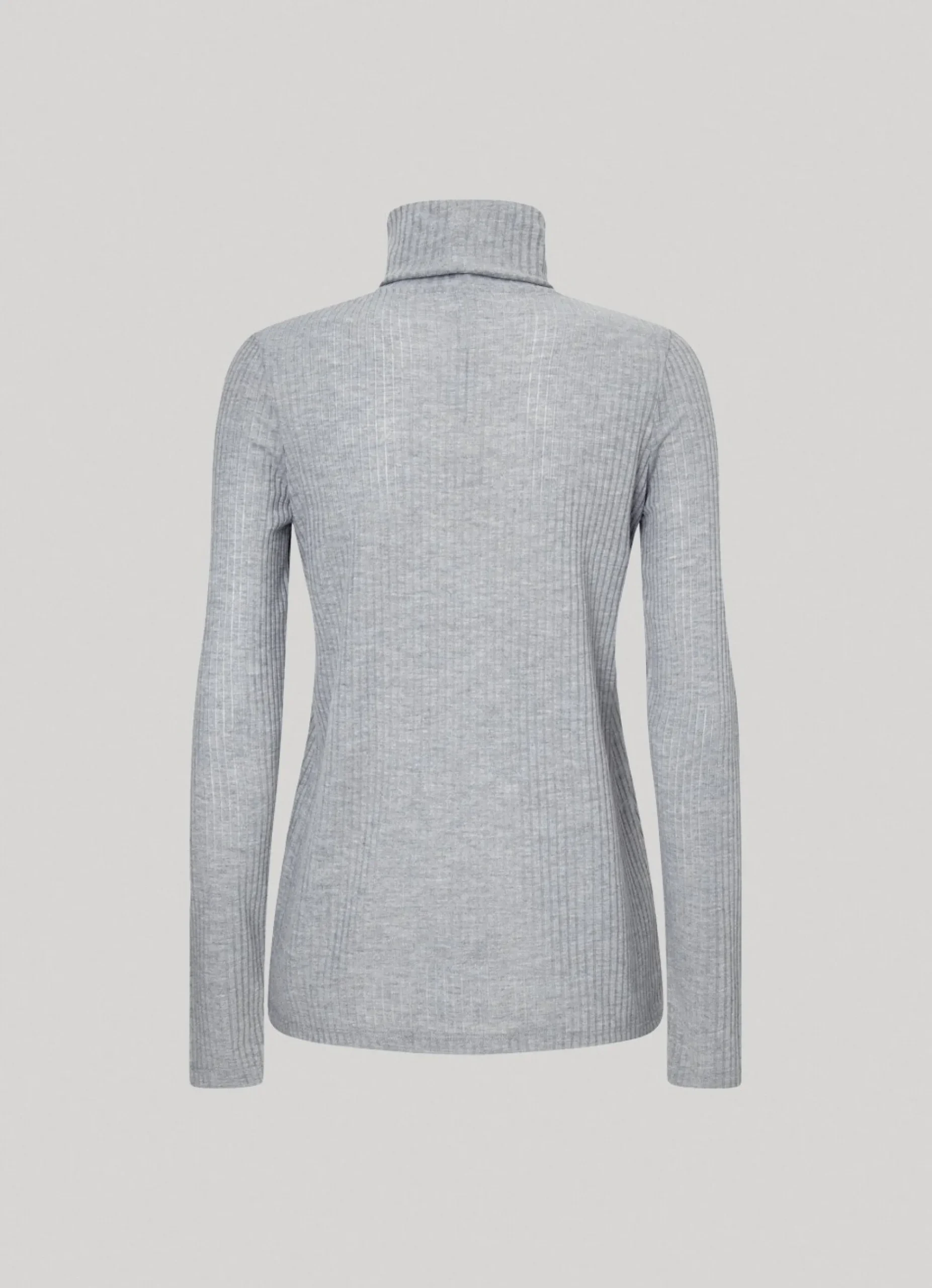 Mulher Pepe Jeans T-Shirts>T-Shirt Gola Alta Canelada