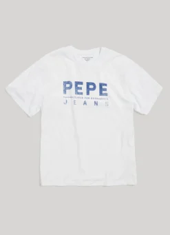 Mulher Pepe Jeans T-Shirts>T-Shirt Heritage Edicao Limitada