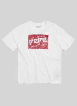Mulher Pepe Jeans T-Shirts>T-Shirt Heritage Edicao Limitada