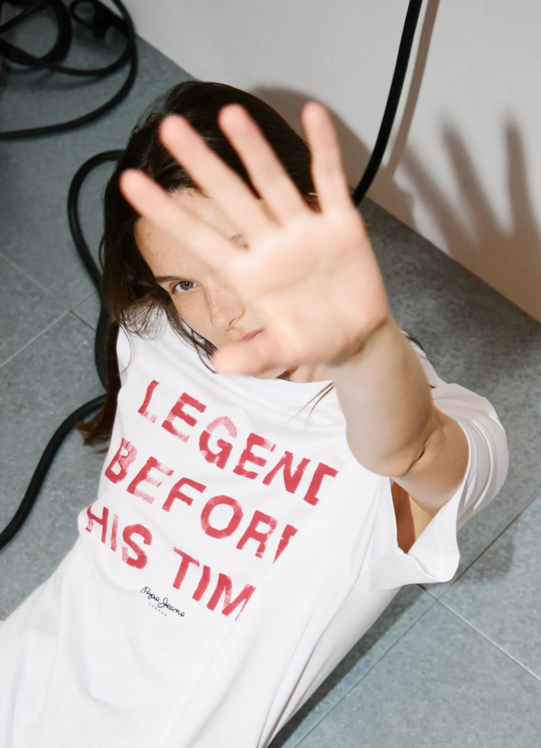 Mulher Pepe Jeans T-Shirts>T-Shirt Heritage Edicao Limitada