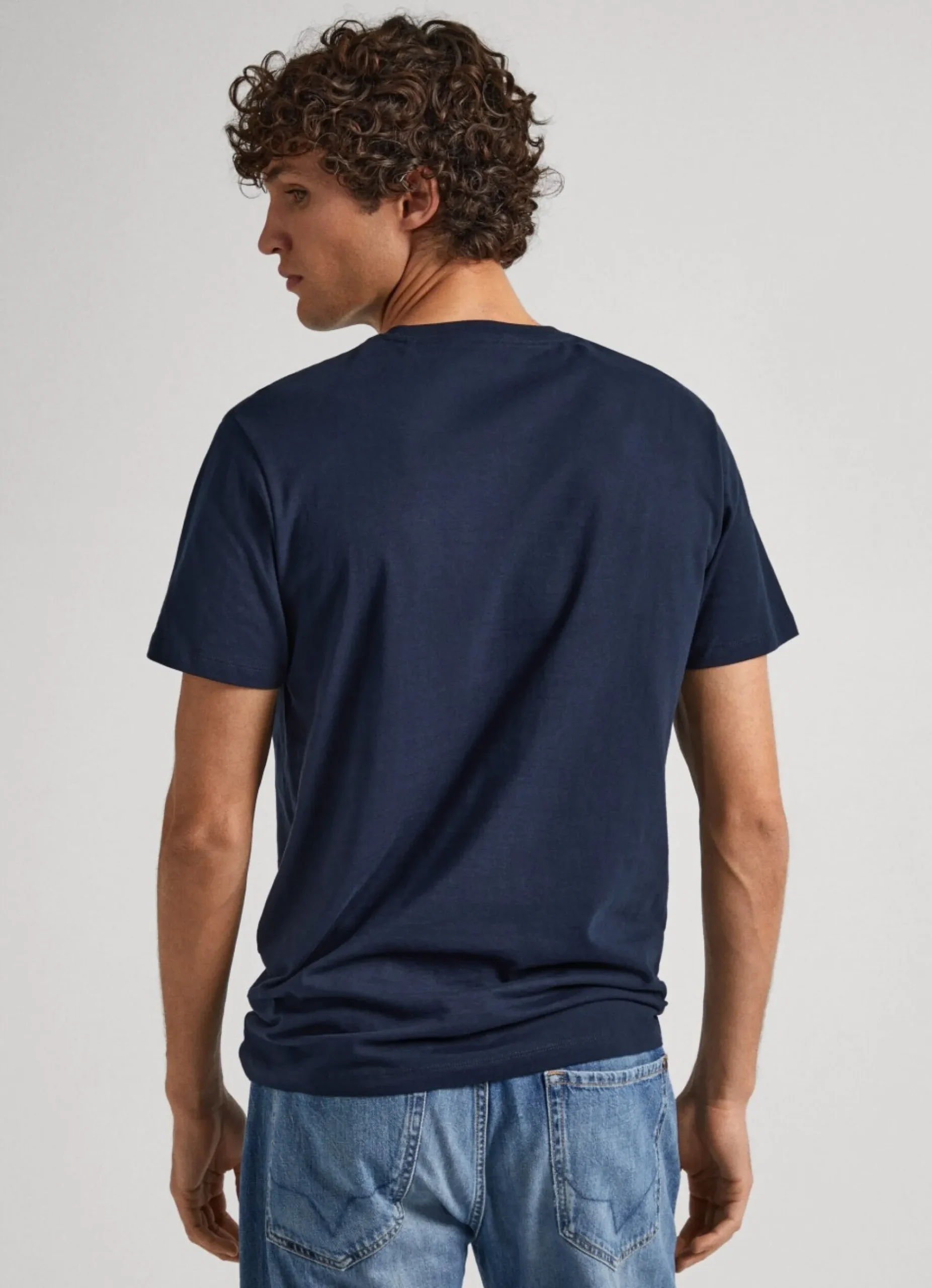 Homem Pepe Jeans T-Shirts>T-Shirt Logo 1973 Estampado