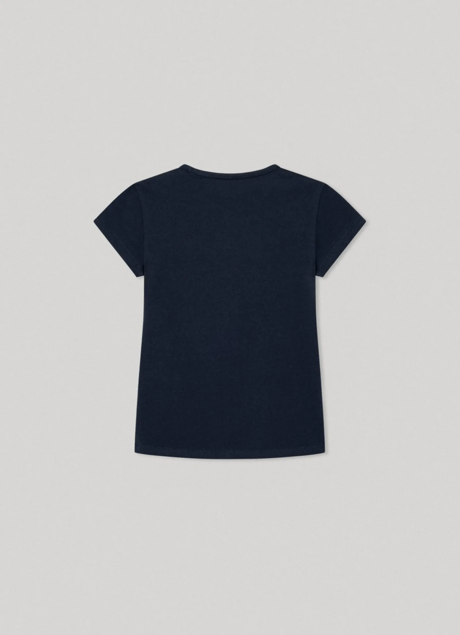 Rapariga Pepe Jeans Camisas E T-Shirts>T-Shirt Logo Detalhe Glitter