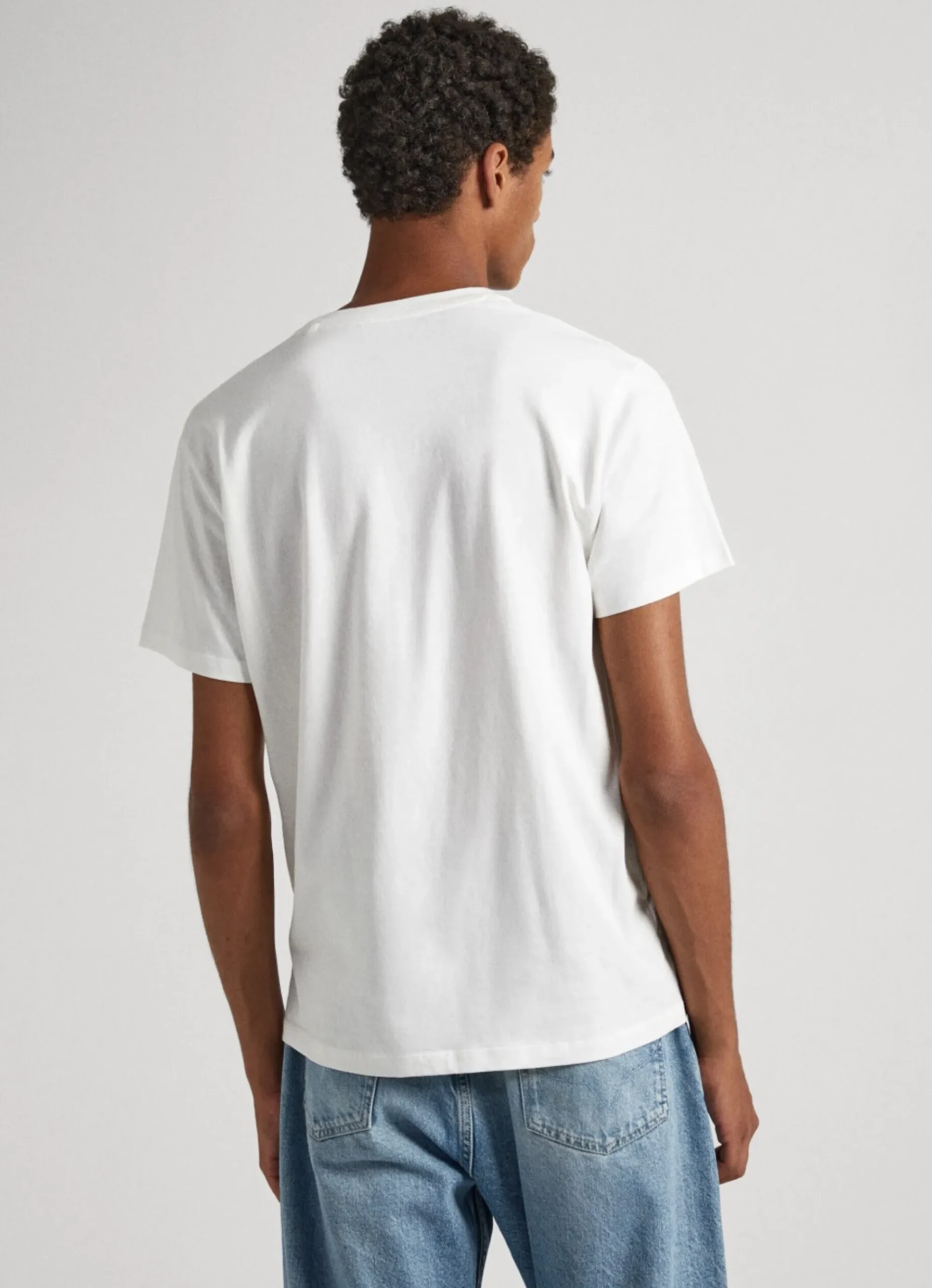 Homem Pepe Jeans T-Shirts>T-Shirt Logo Estampado