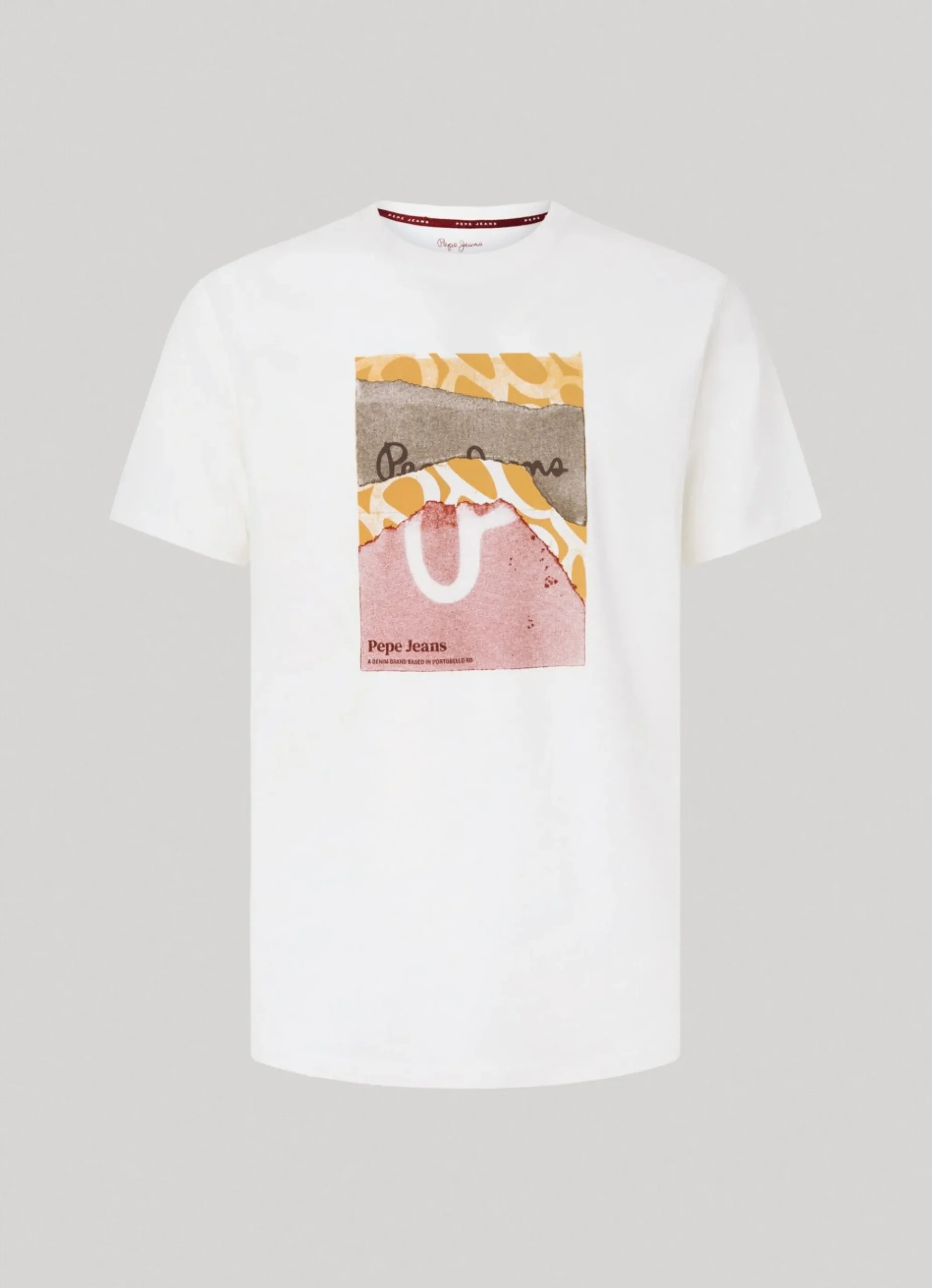 Homem Pepe Jeans T-Shirts>T-Shirt Logo Estampado