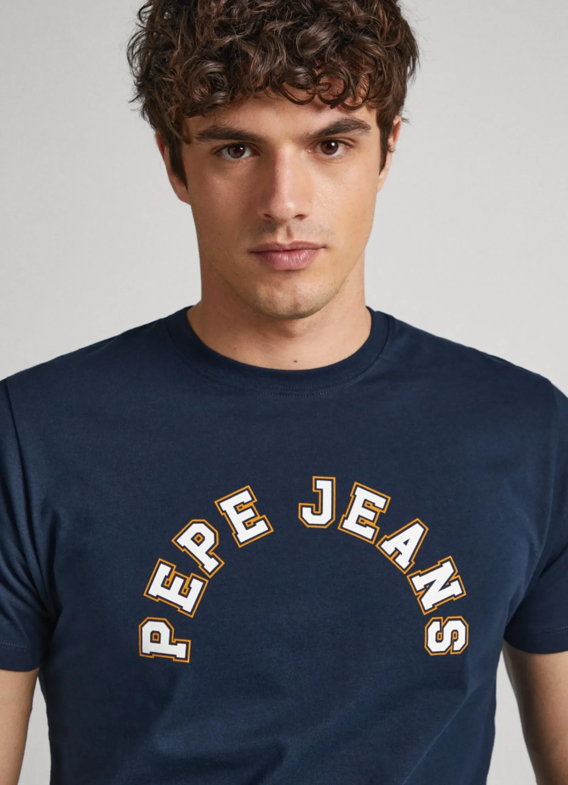 Homem Pepe Jeans T-Shirts>T-Shirt Logo Estampado