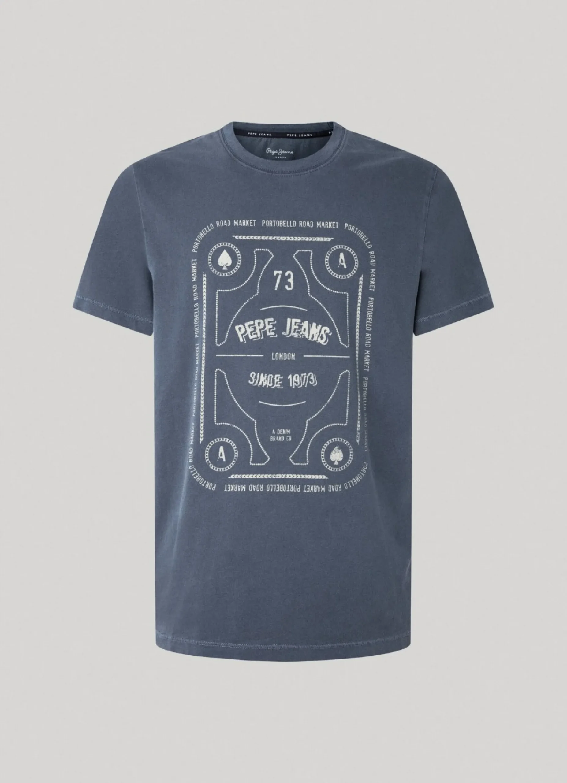 Homem Pepe Jeans T-Shirts>T-Shirt Logo Estampado
