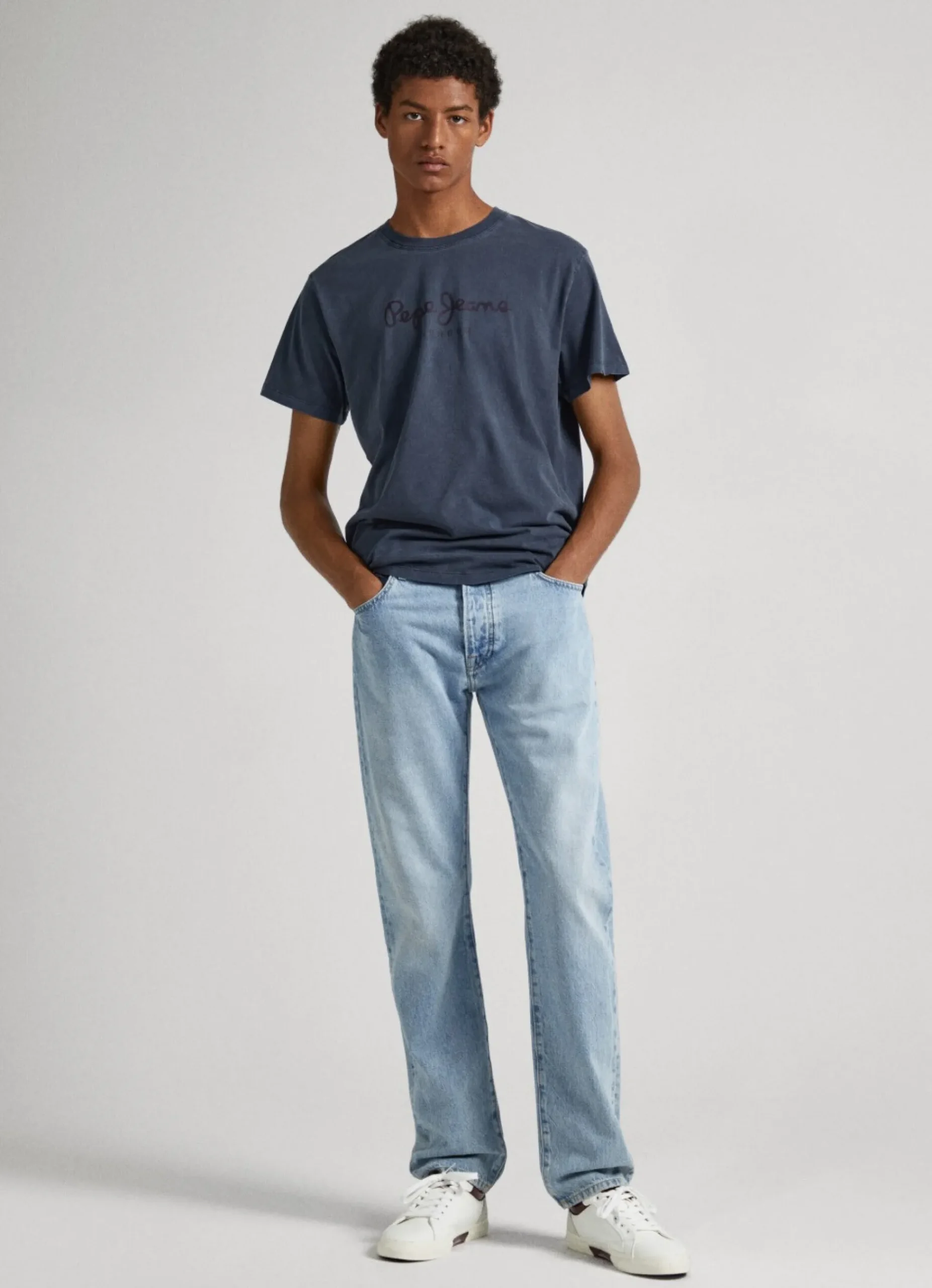 Homem Pepe Jeans T-Shirts>T-Shirt Logo Estampado