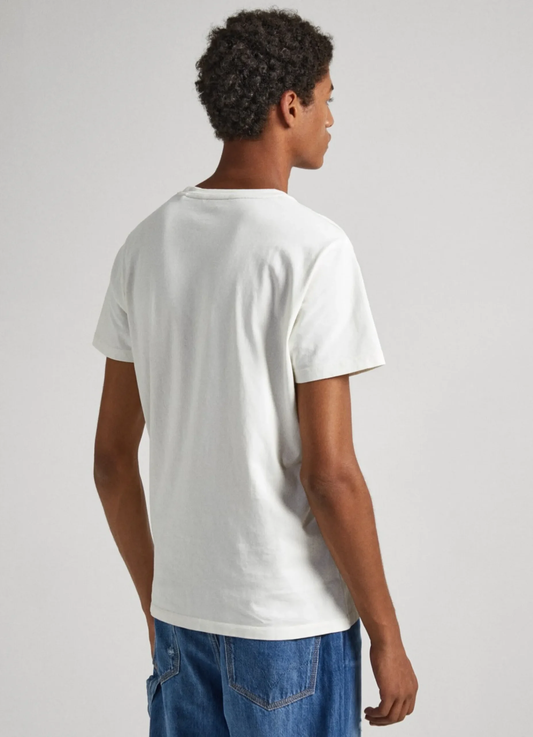 Homem Pepe Jeans T-Shirts>T-Shirt Logo Estampado