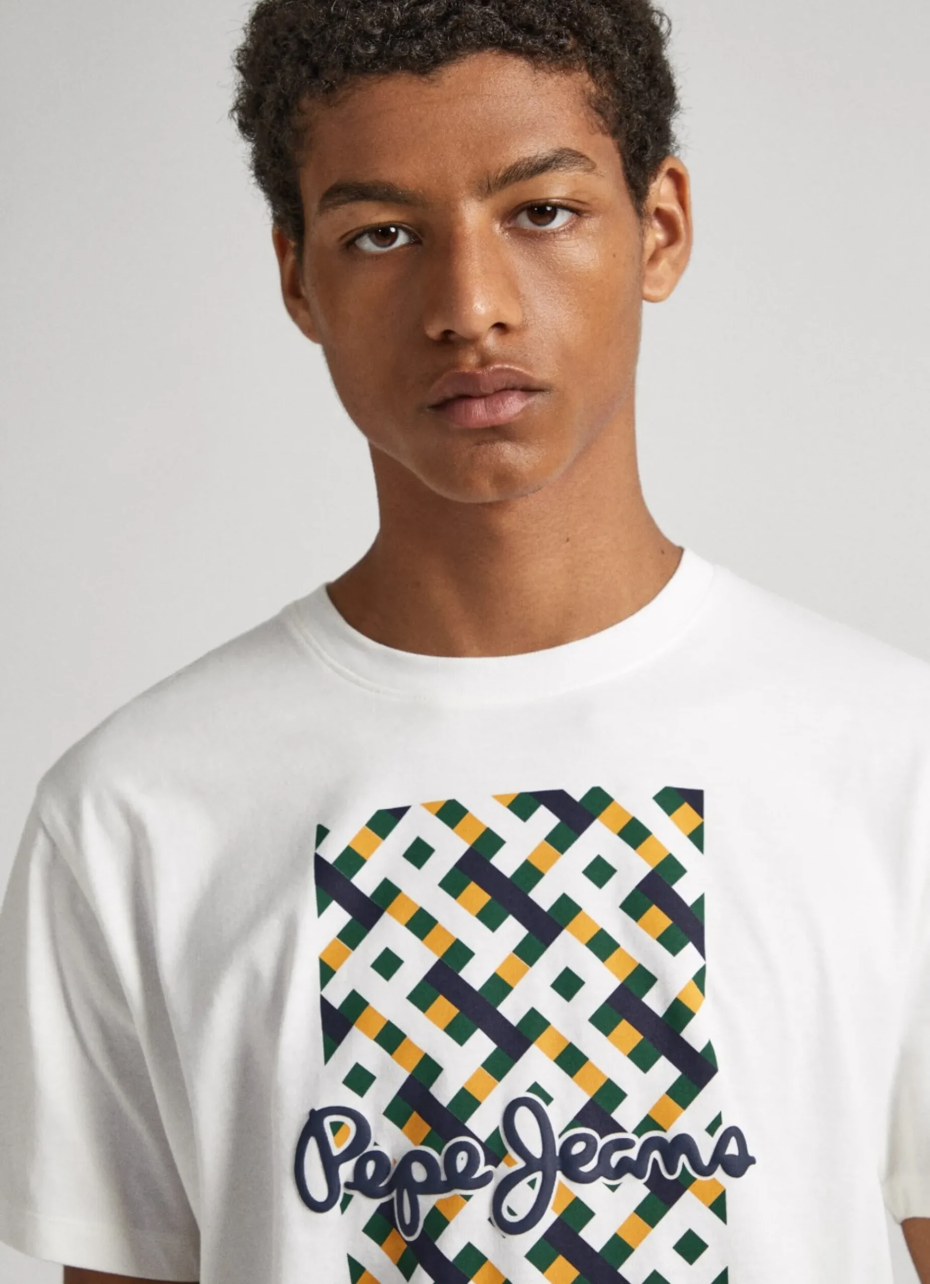 Homem Pepe Jeans T-Shirts>T-Shirt Logo Estampado