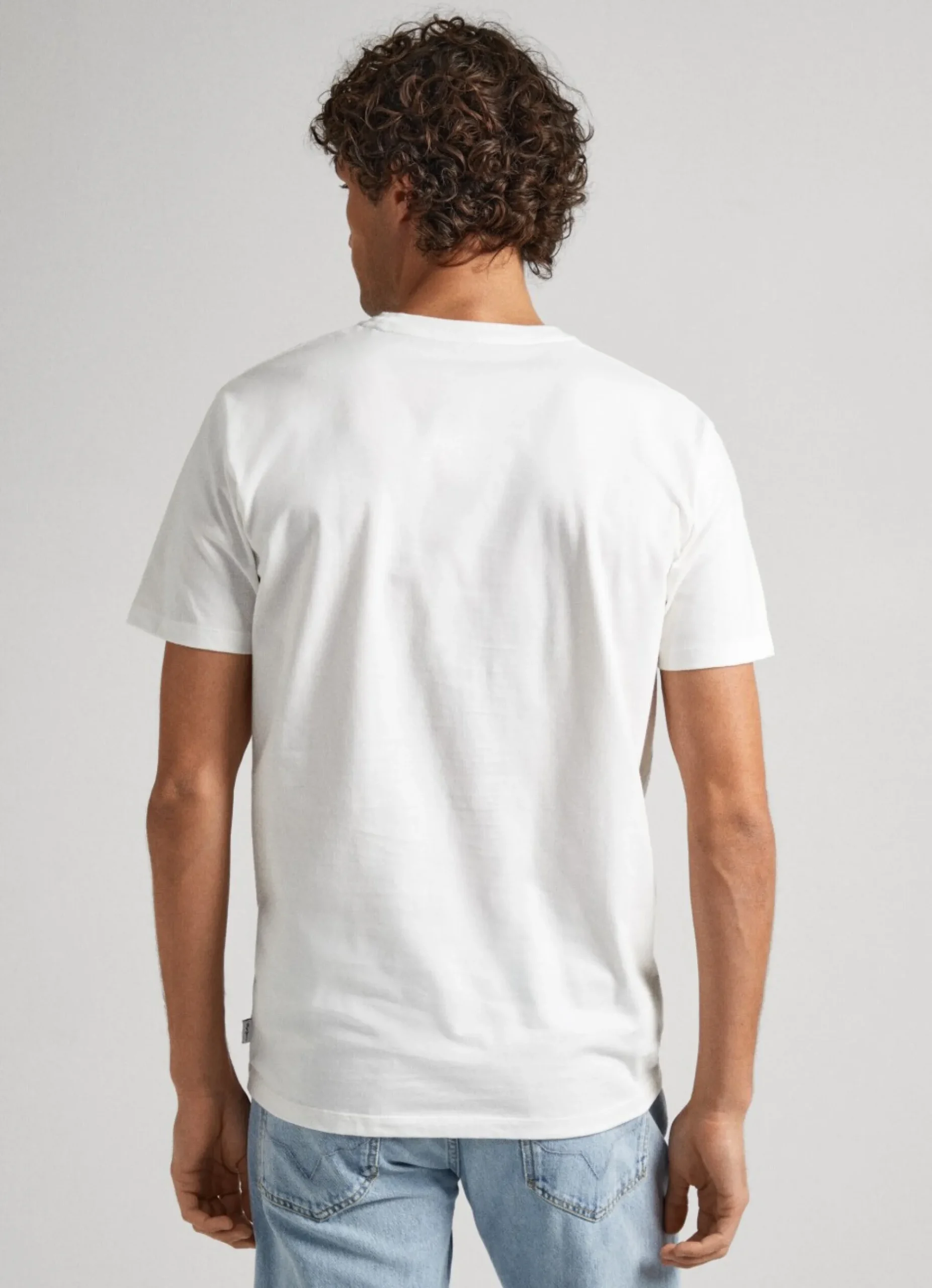 Homem Pepe Jeans T-Shirts>T-Shirt Logo Estampado