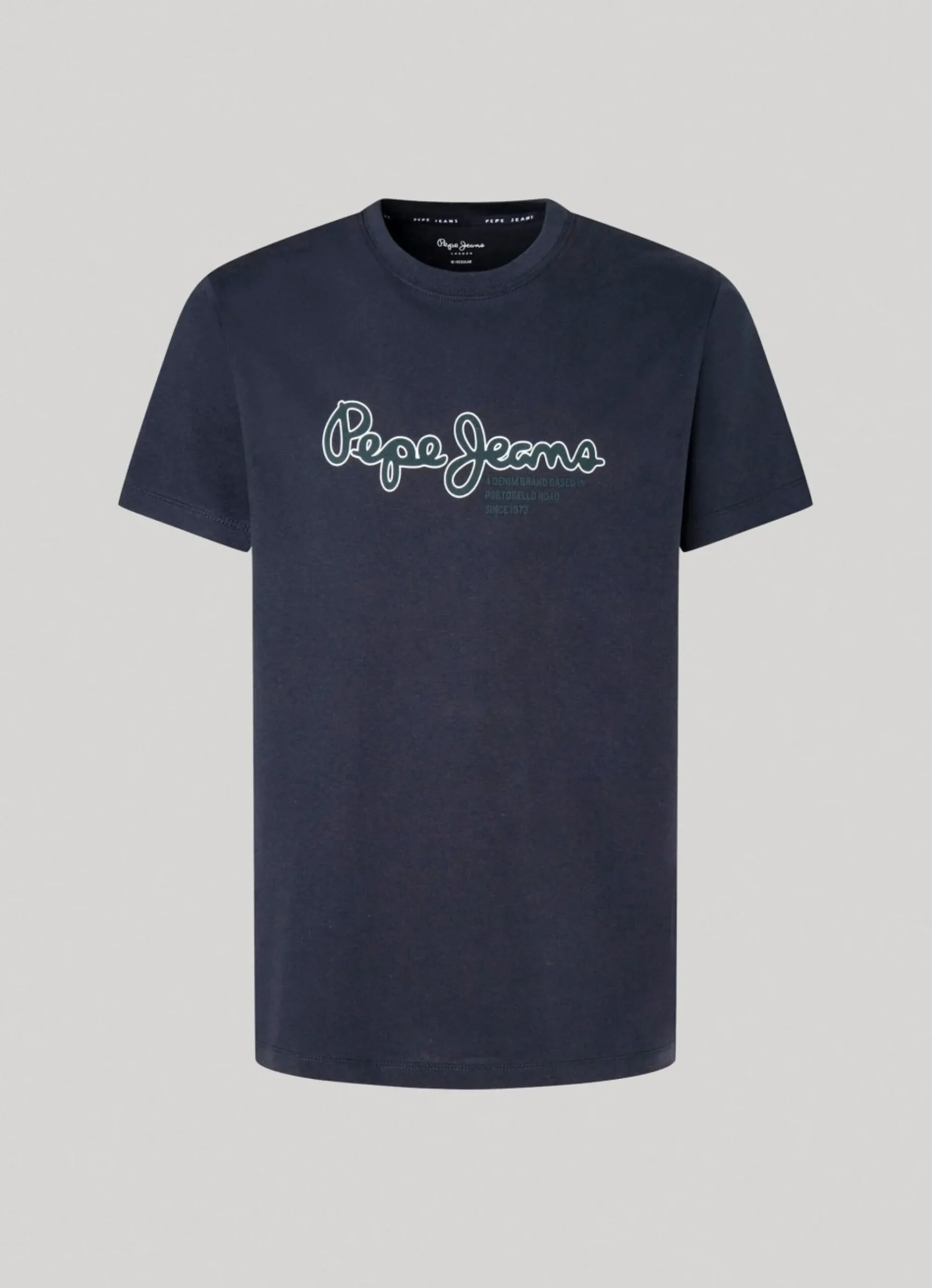 Homem Pepe Jeans T-Shirts>T-Shirt Logo Estampado