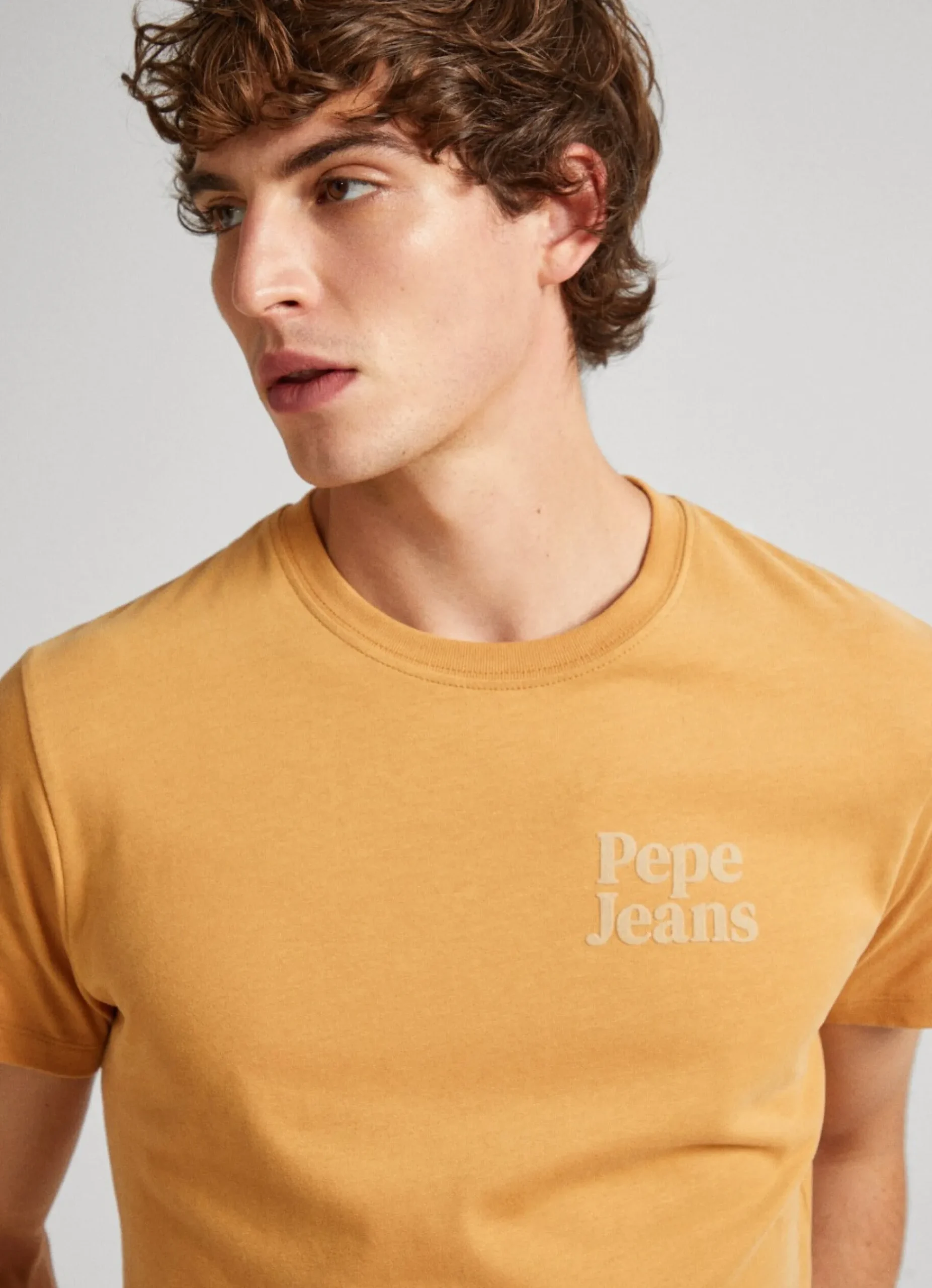 Homem Pepe Jeans T-Shirts>T-Shirt Logo Estampado