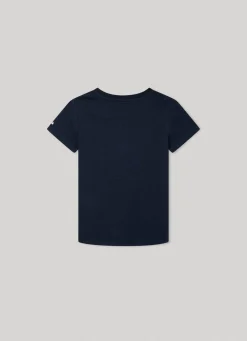 Rapaz Pepe Jeans T-Shirts>T-Shirt Logo Estampado