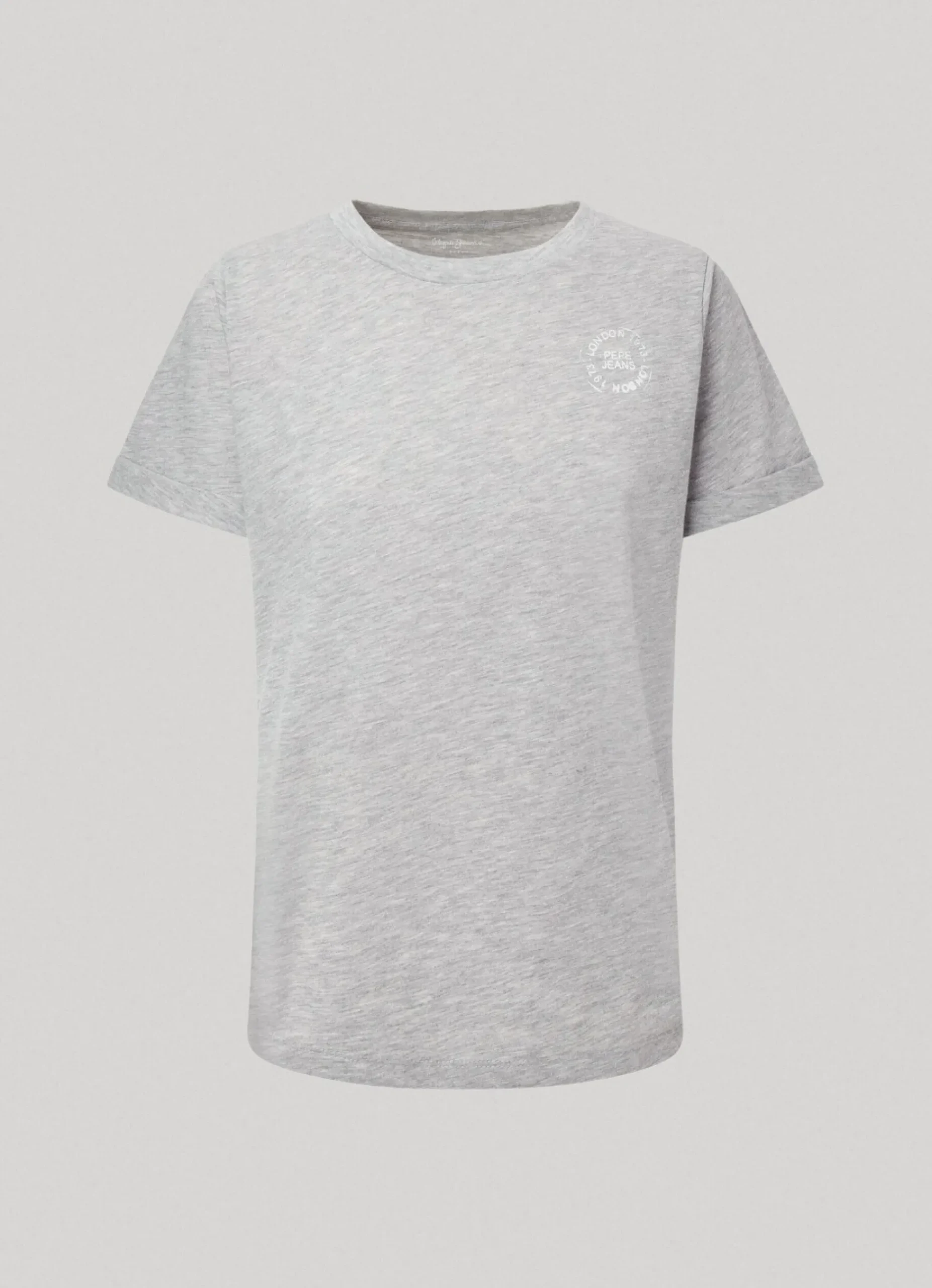 Mulher Pepe Jeans T-Shirts>T-Shirt Logo Estampado