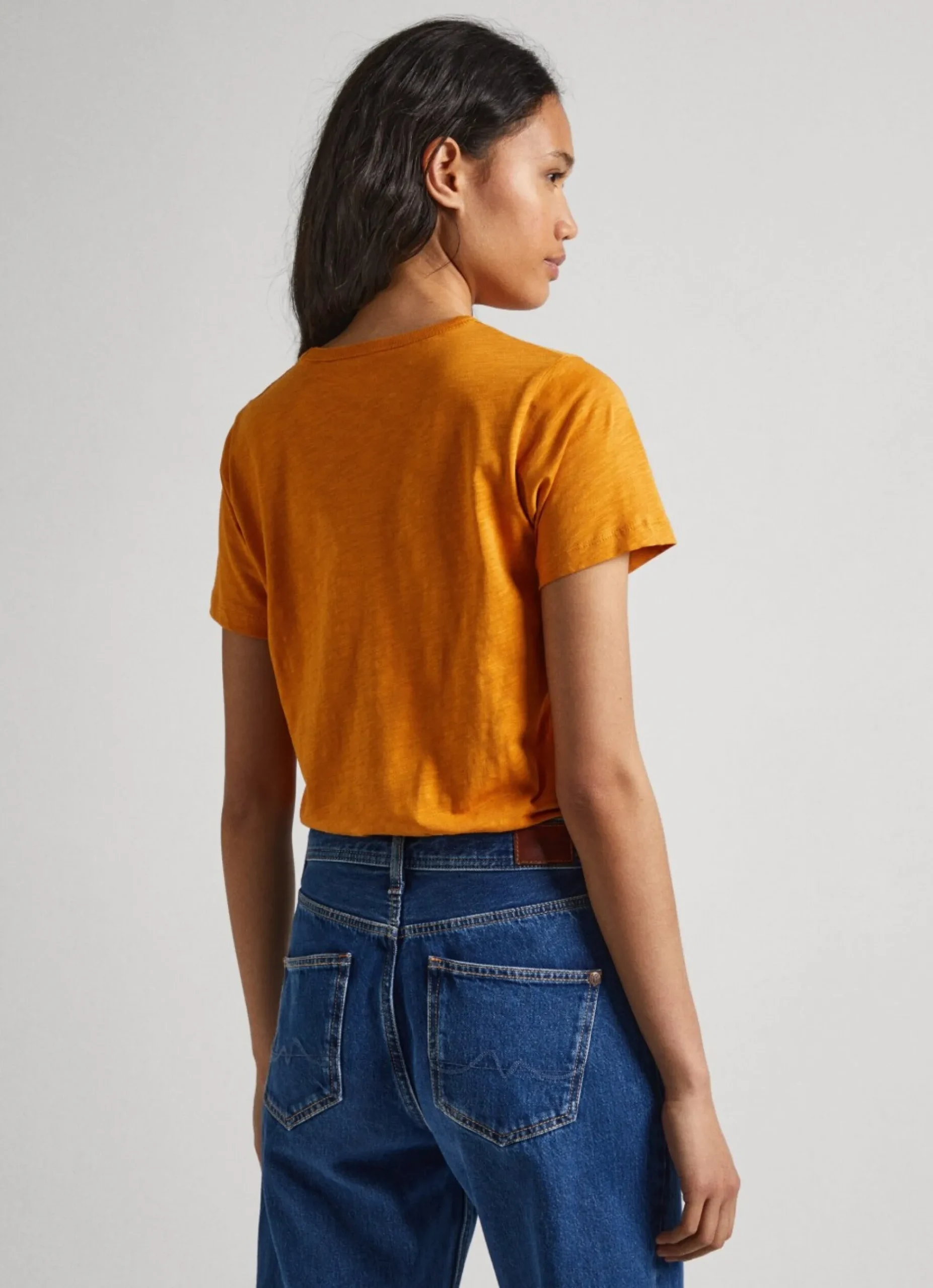 Mulher Pepe Jeans T-Shirts>T-Shirt Logo Estampado
