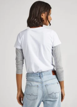 Mulher Pepe Jeans T-Shirts><noscript><img width=