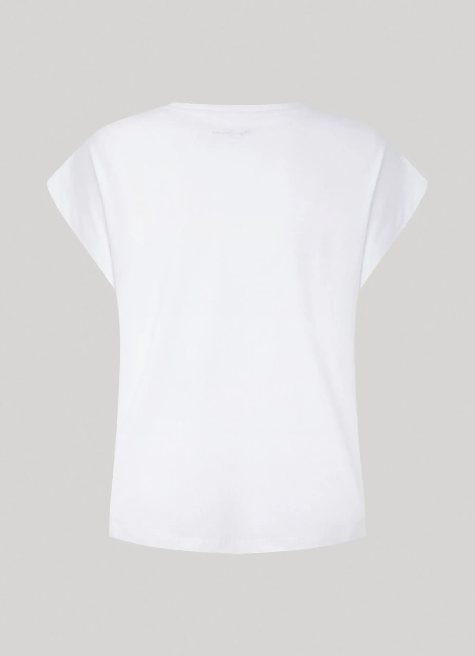 Mulher Pepe Jeans T-Shirts>T-Shirt Manga Cavada Com Logo