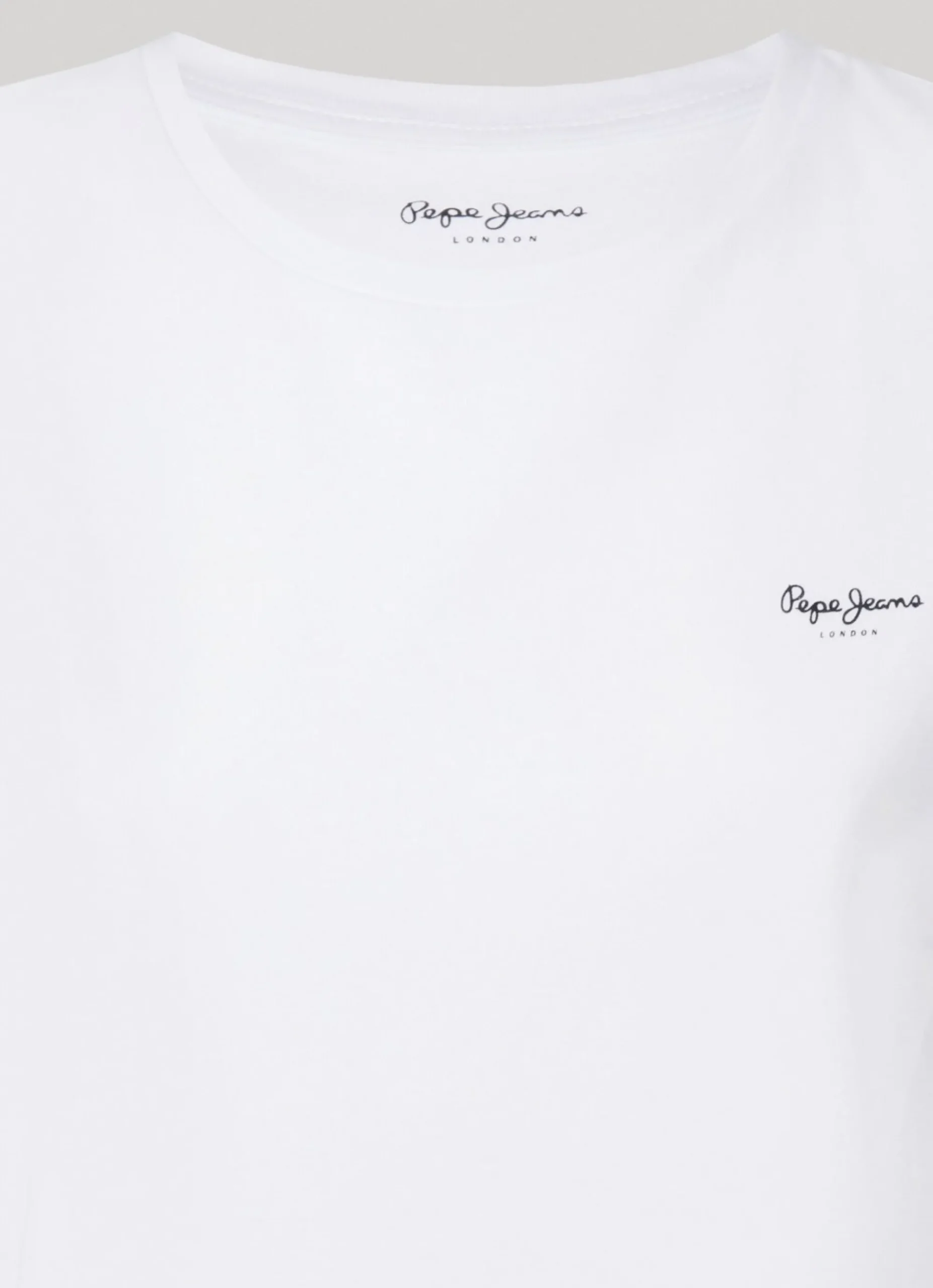 Mulher Pepe Jeans T-Shirts>T-Shirt Manga Cavada Com Logo