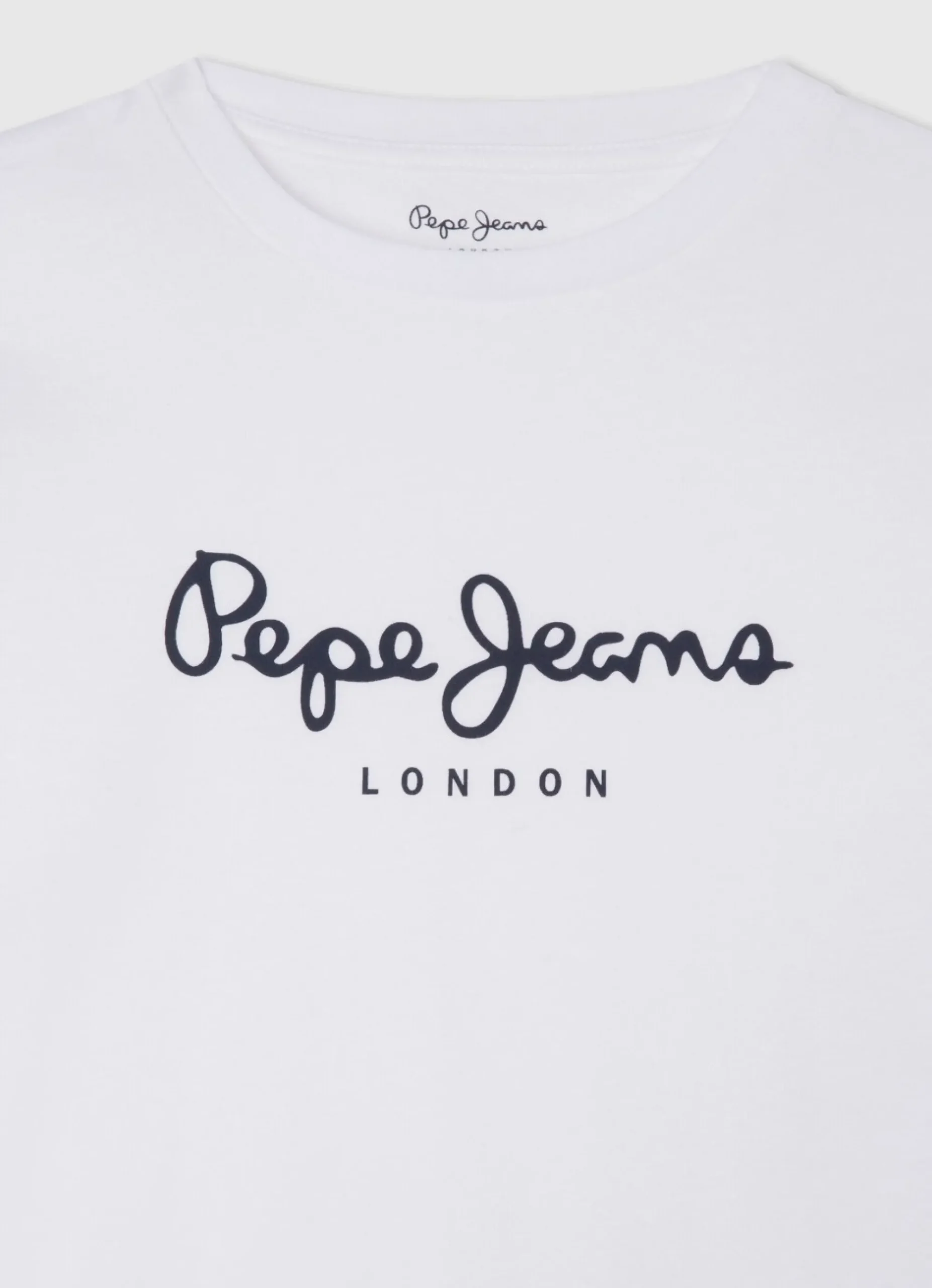 Rapaz Pepe Jeans T-Shirts>T-Shirt Manga Comprida Com Logo