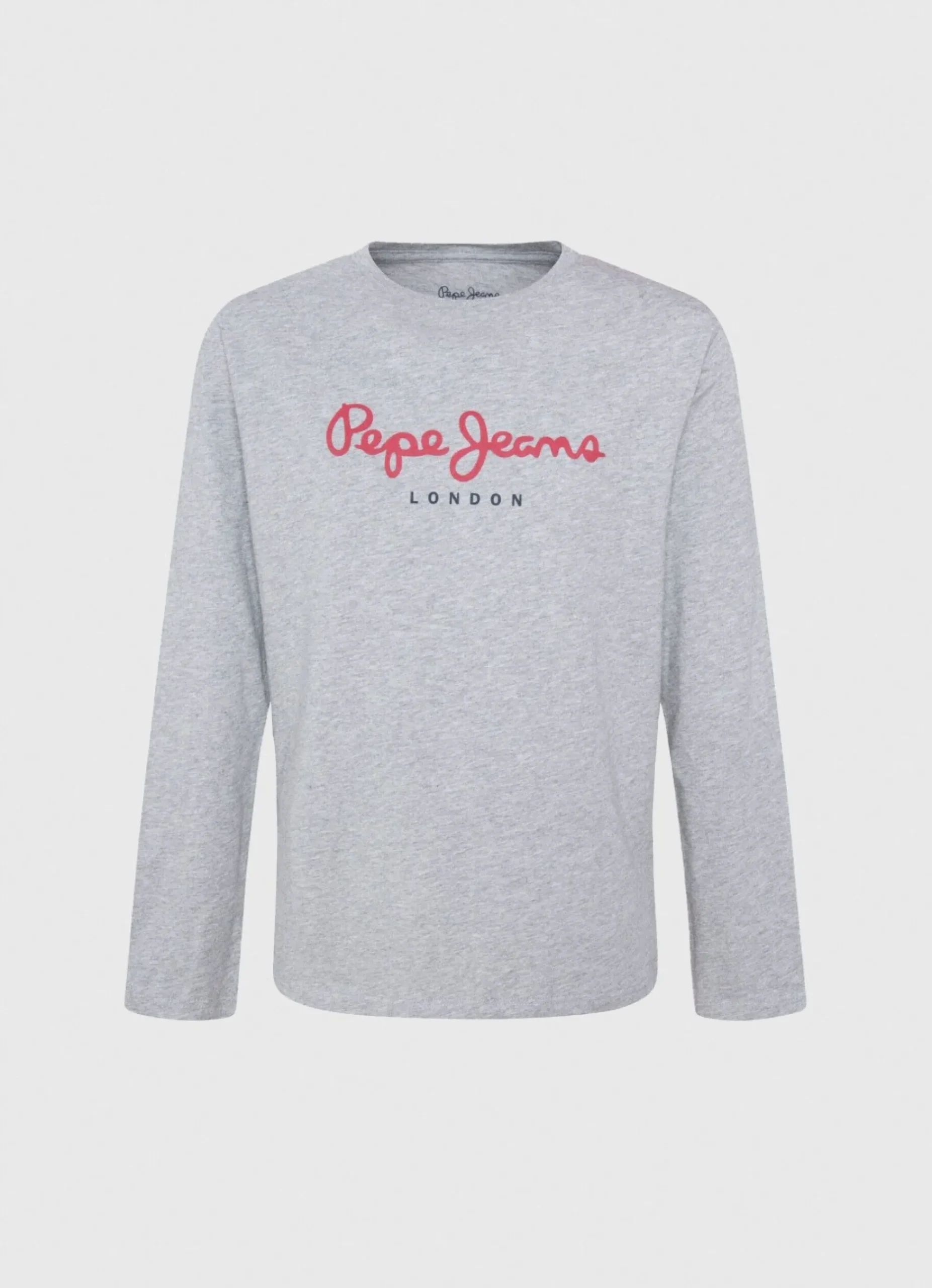 Rapaz Pepe Jeans T-Shirts>T-Shirt Manga Comprida Com Logo