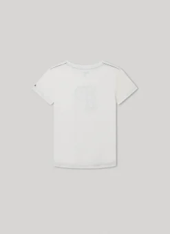 Rapaz Pepe Jeans T-Shirts>T-Shirt Maxi Logo Estampado