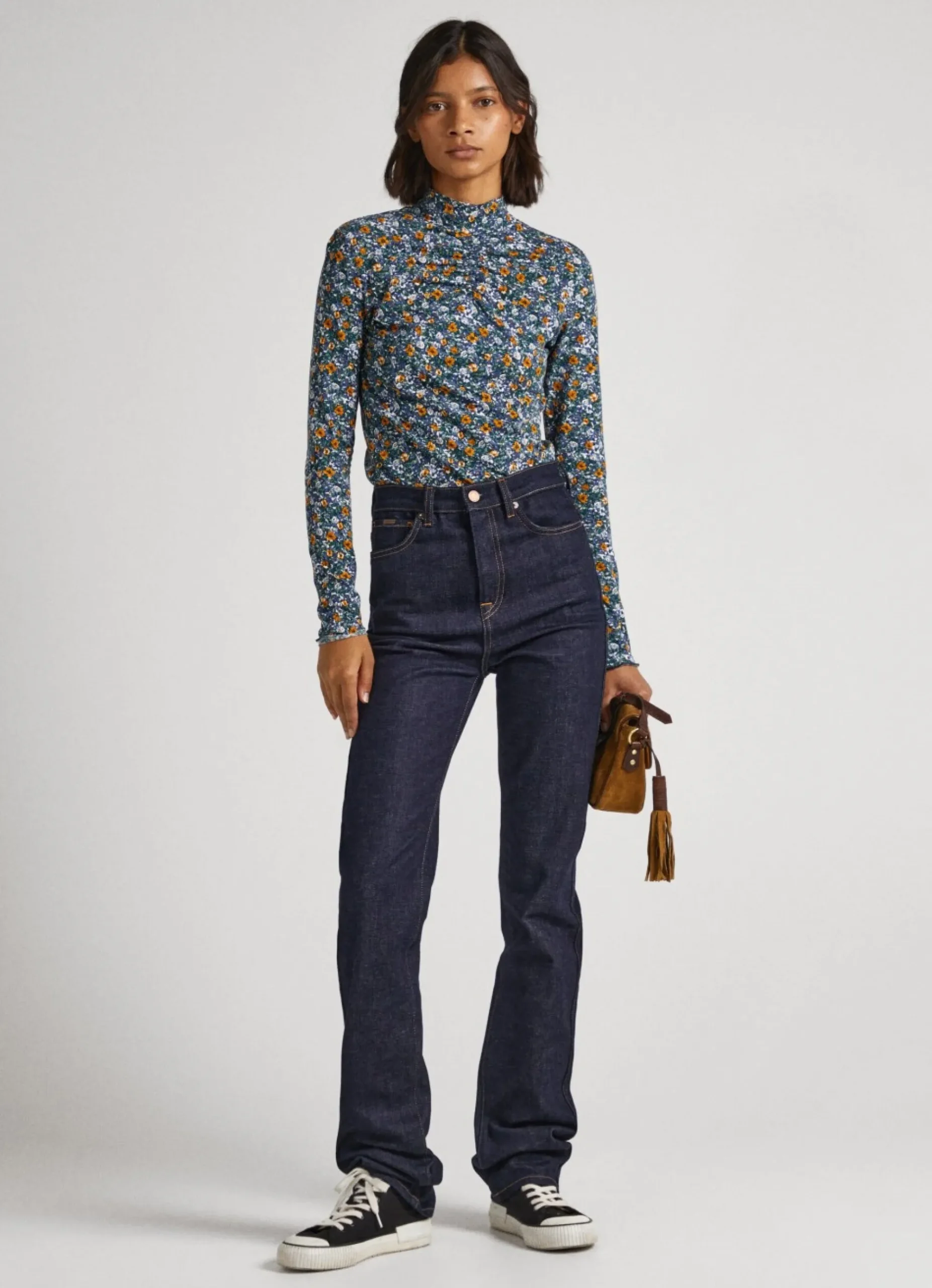 Mulher Pepe Jeans T-Shirts>T-Shirt Padrao Floral