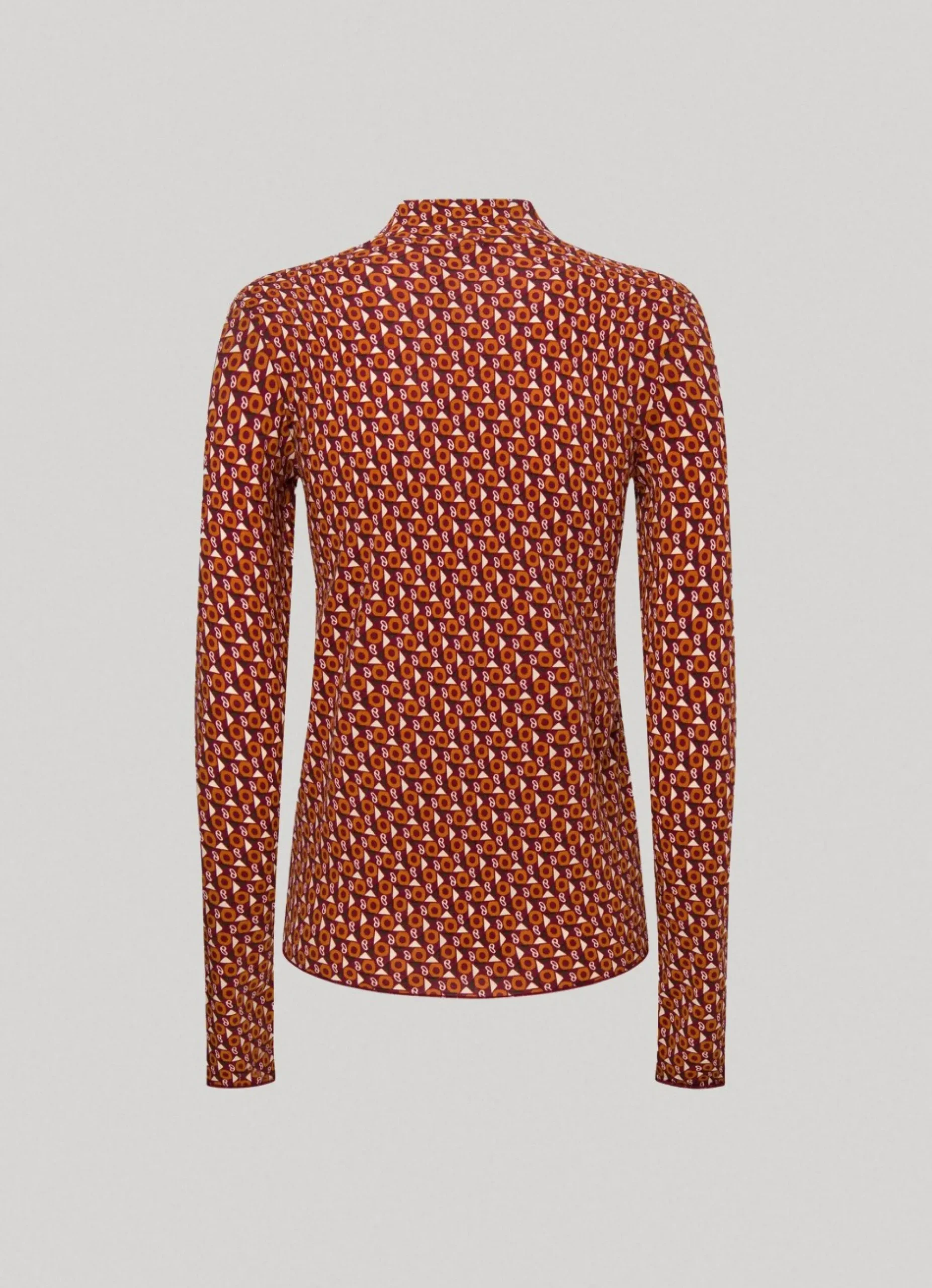 Mulher Pepe Jeans T-Shirts>T-Shirt Padroes Geometricos
