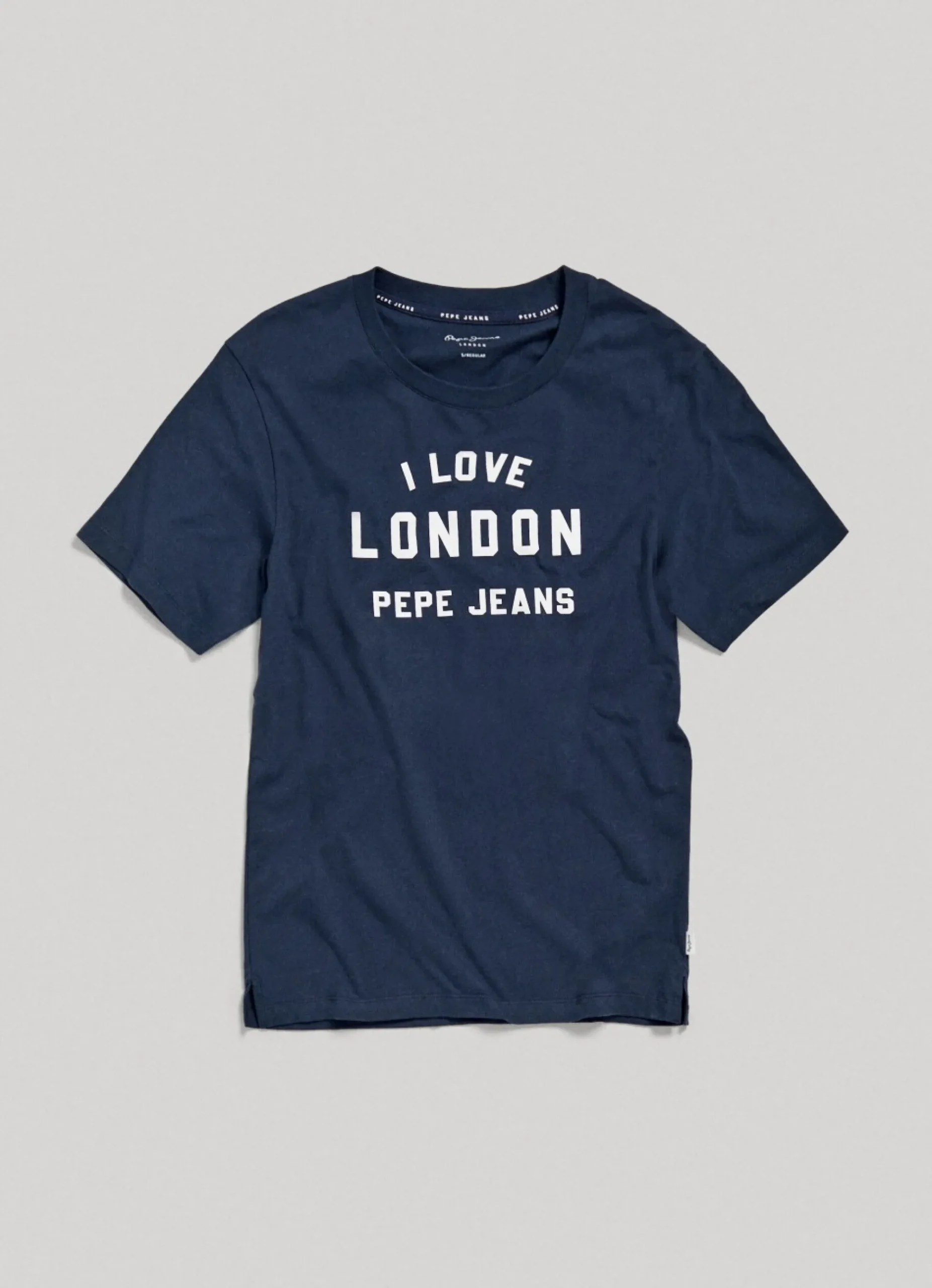 Mulher Pepe Jeans T-Shirts>T-Shirt Unisexo Estampada I Love London