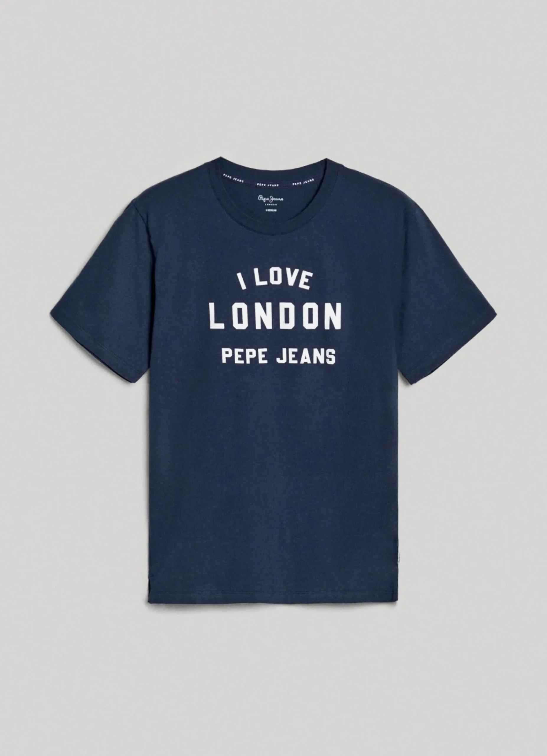 Mulher Pepe Jeans T-Shirts>T-Shirt Unisexo Estampada I Love London