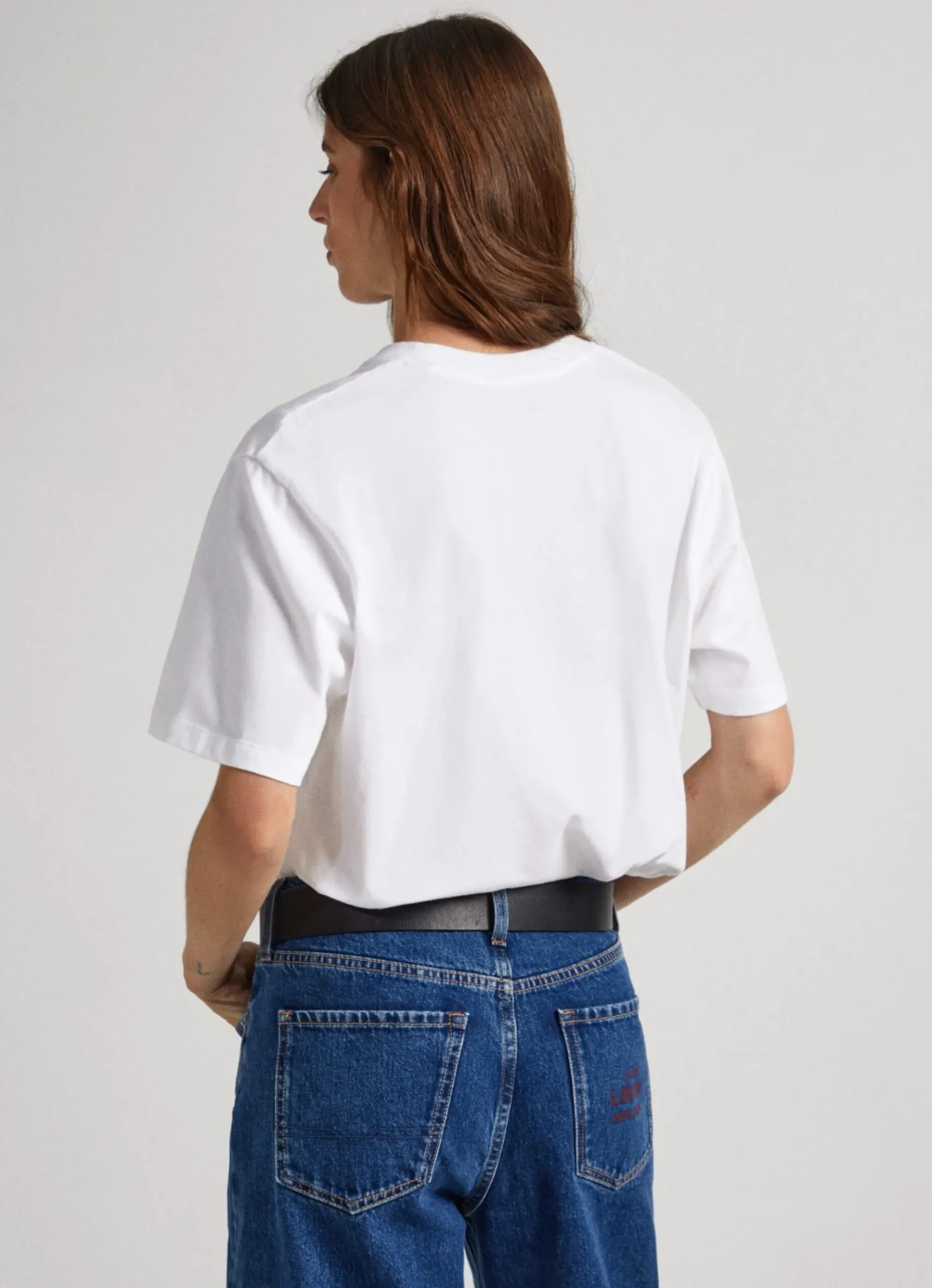 Mulher Pepe Jeans T-Shirts>T-Shirt Unisexo Estampada I Love London