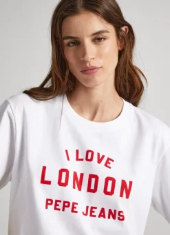 Mulher Pepe Jeans T-Shirts><noscript><img width=