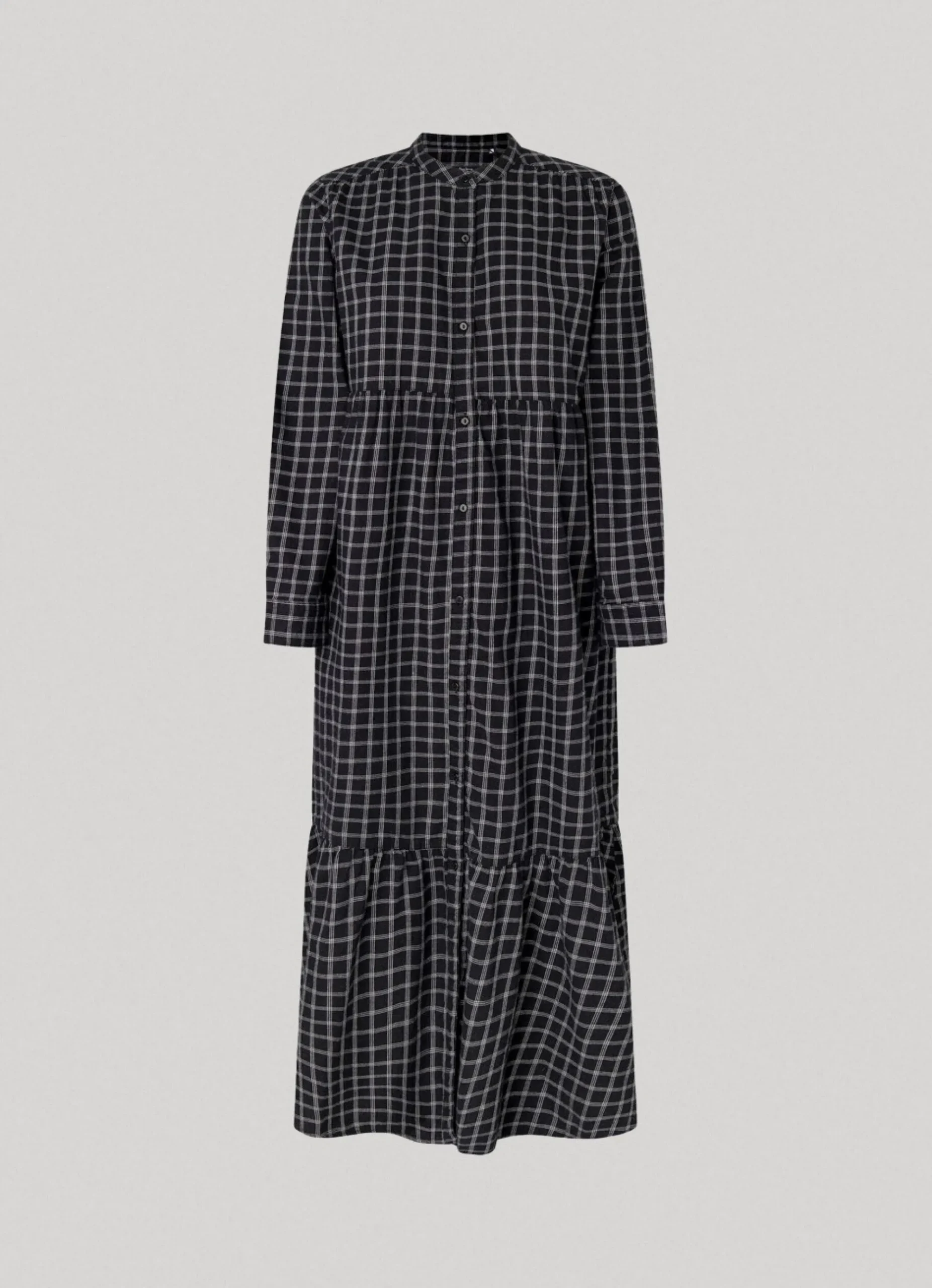 Mulher Pepe Jeans Vestidos E Macacões>Vestido Algodao Padrao Xadrez