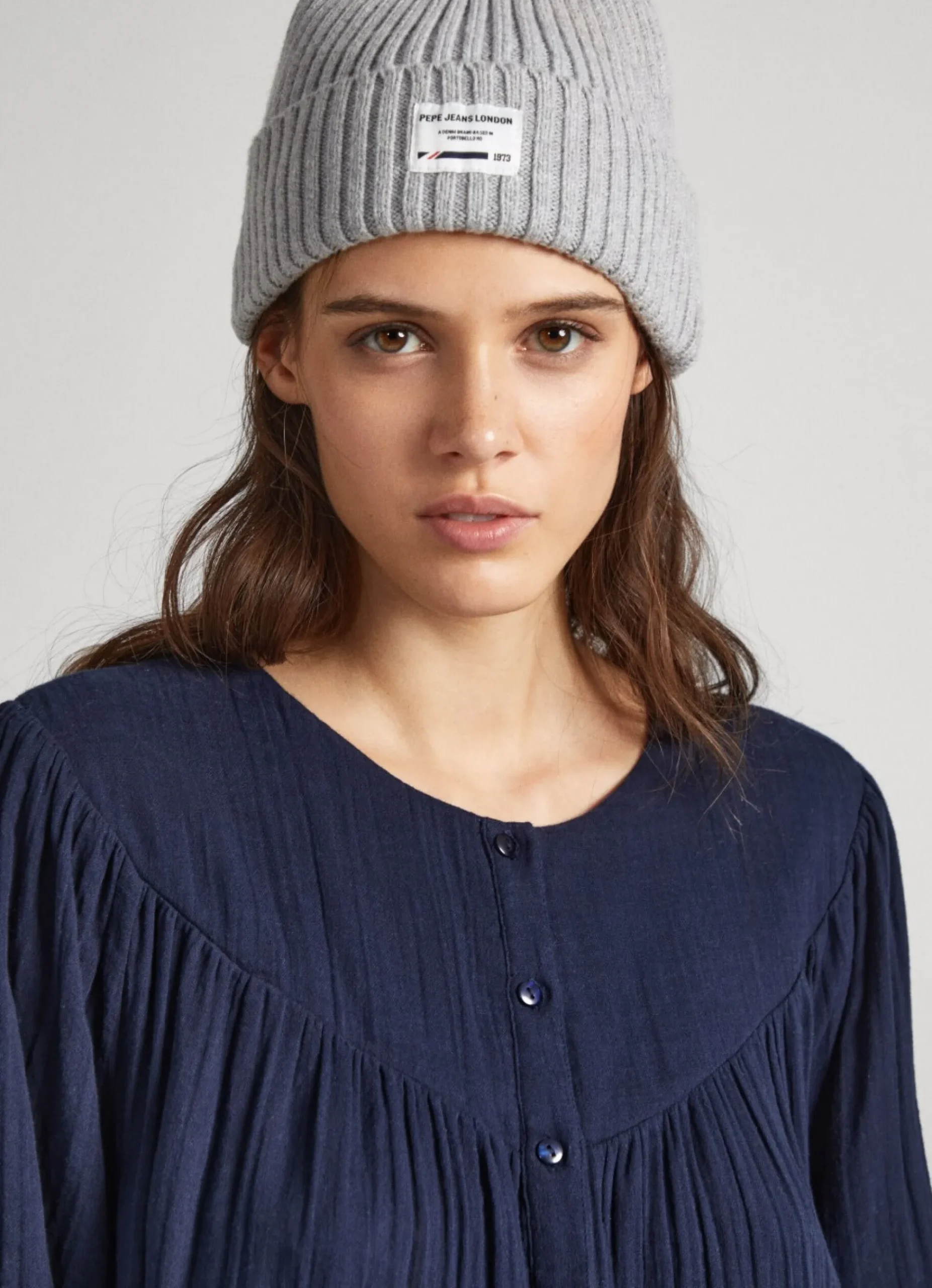 Mulher Pepe Jeans Vestidos E Macacões>Vestido Algodao Waffle