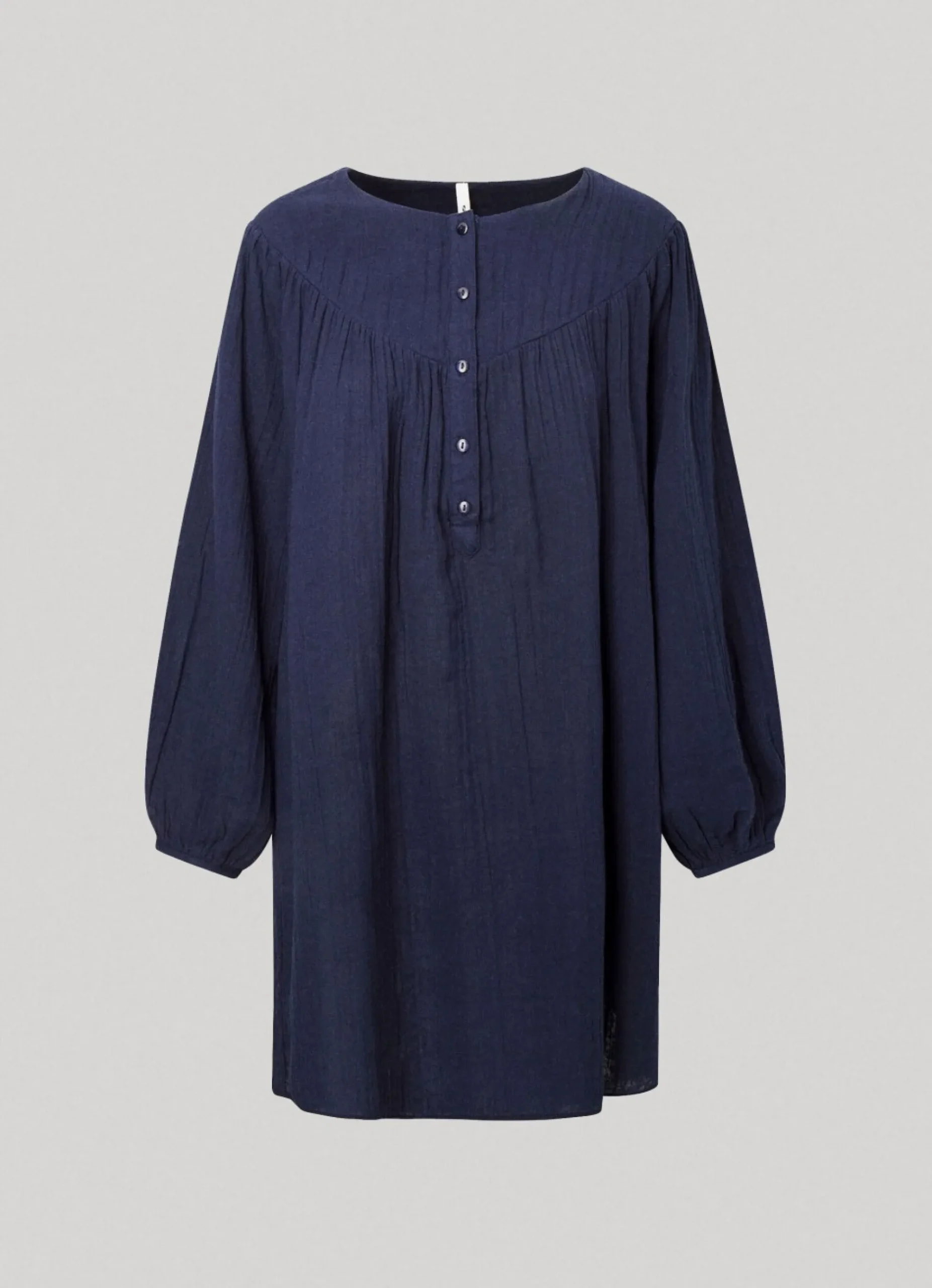 Mulher Pepe Jeans Vestidos E Macacões>Vestido Algodao Waffle