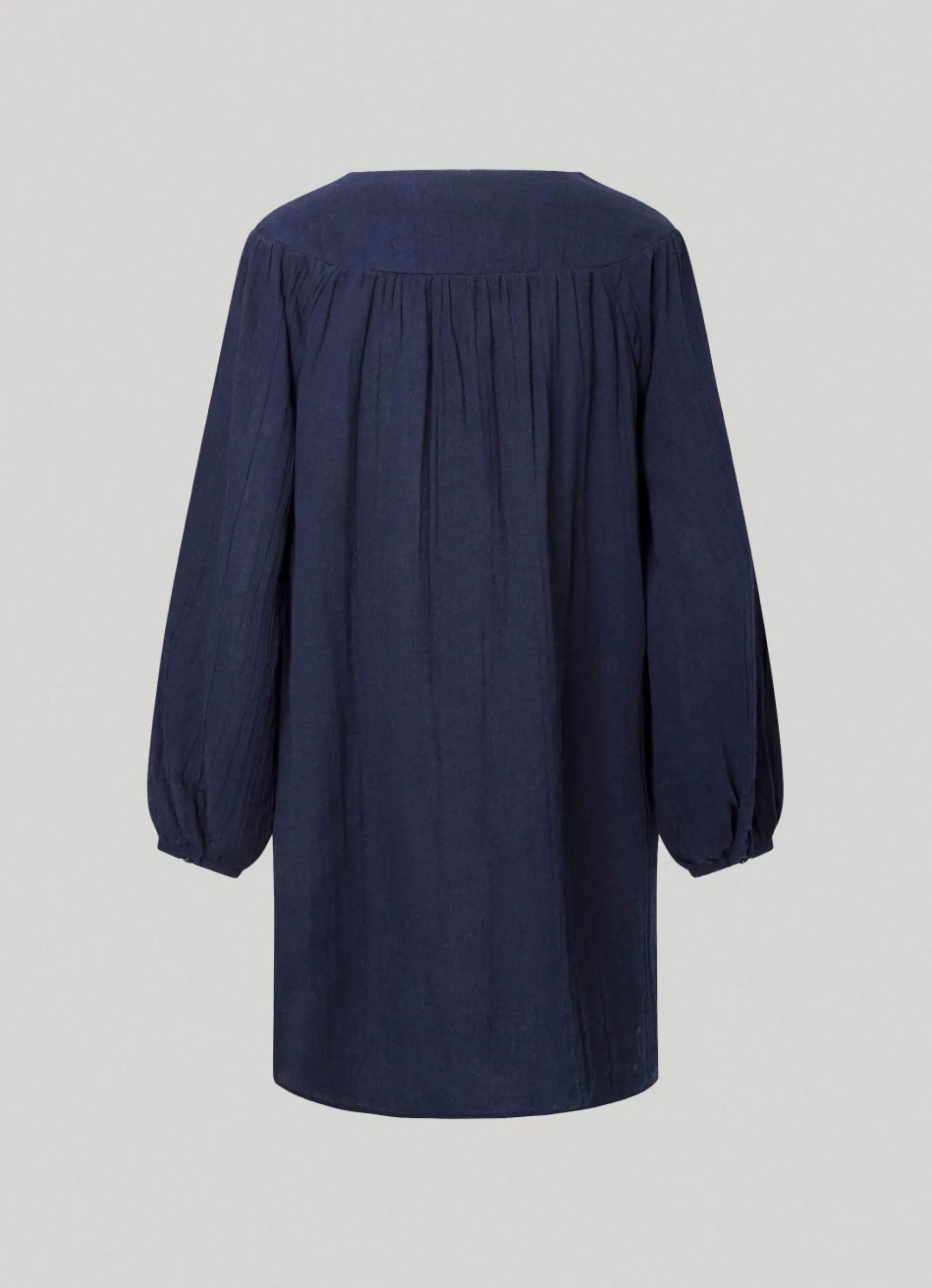 Mulher Pepe Jeans Vestidos E Macacões>Vestido Algodao Waffle