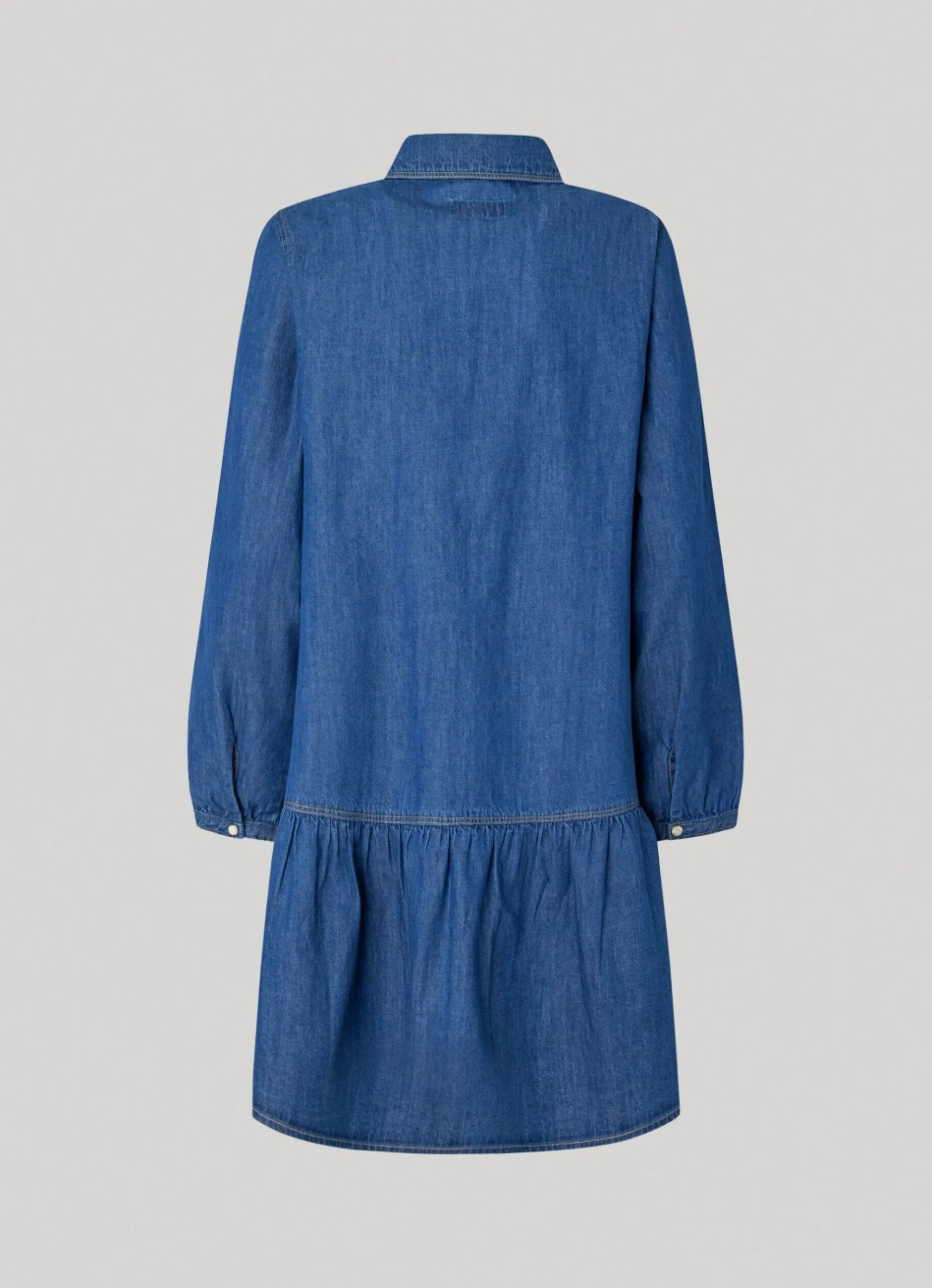 Mulher Pepe Jeans Vestidos E Macacões>Vestido Camiseiro