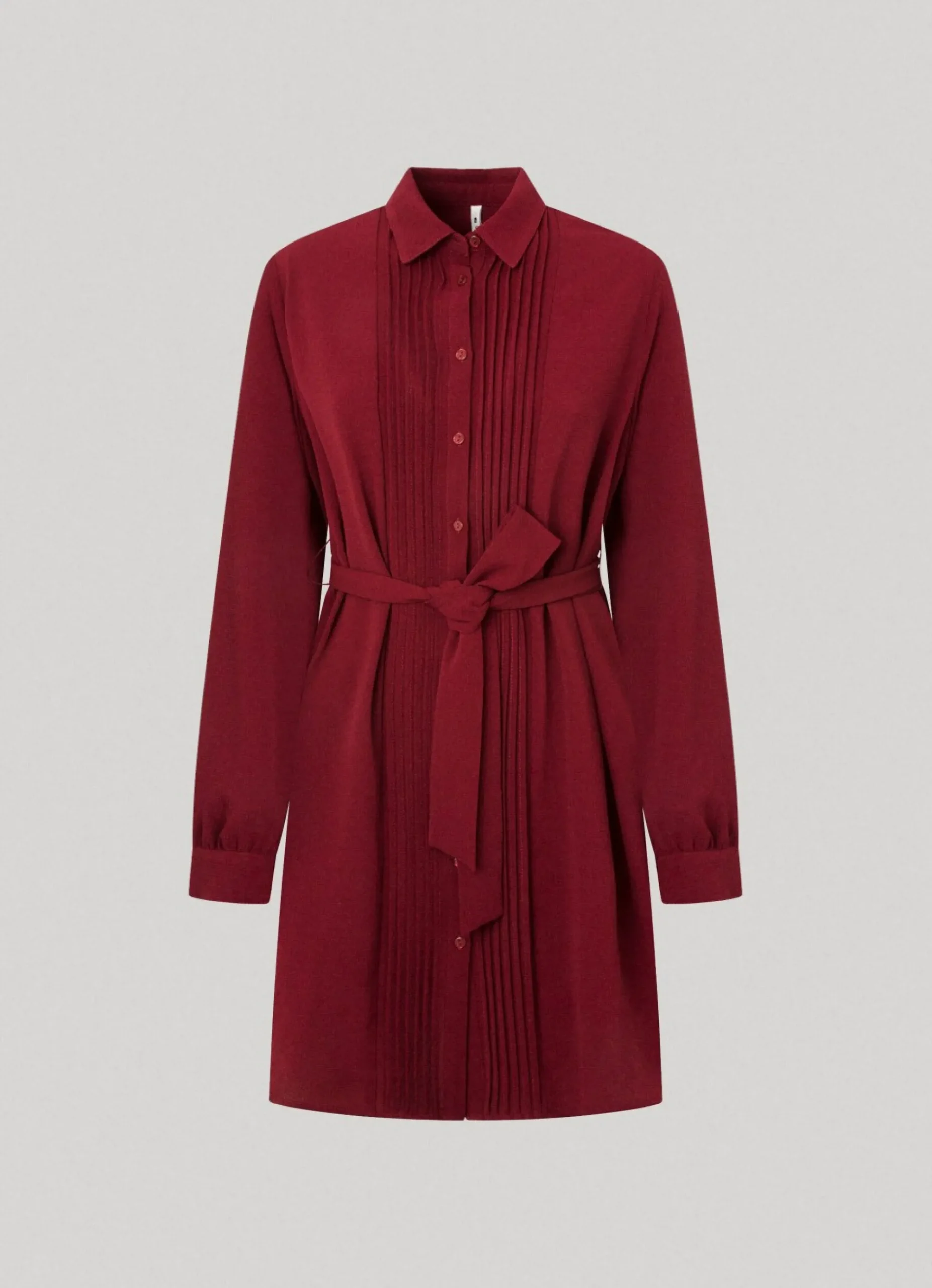 Mulher Pepe Jeans Vestidos E Macacões>Vestido Camiseiro Crepe
