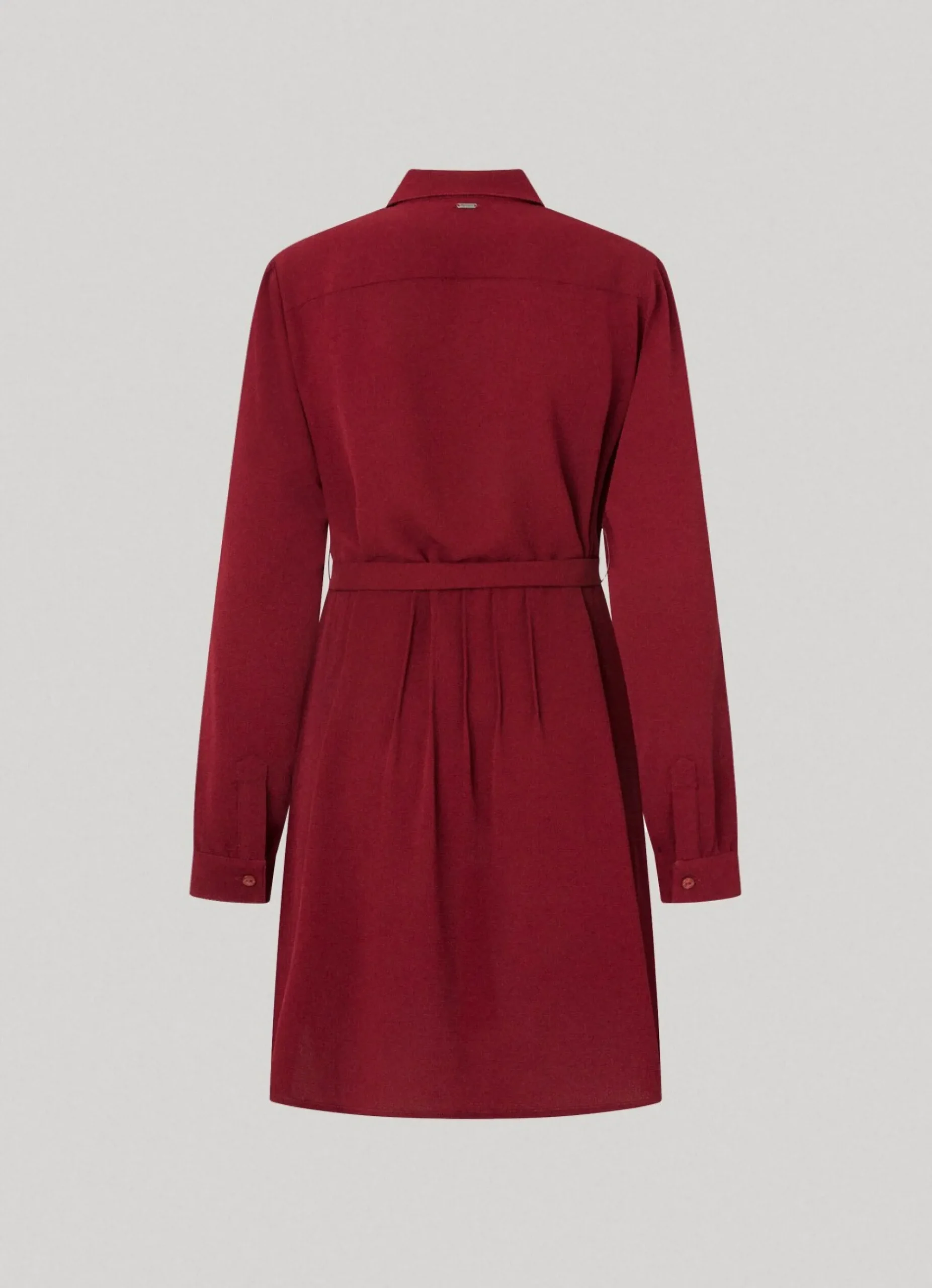 Mulher Pepe Jeans Vestidos E Macacões>Vestido Camiseiro Crepe