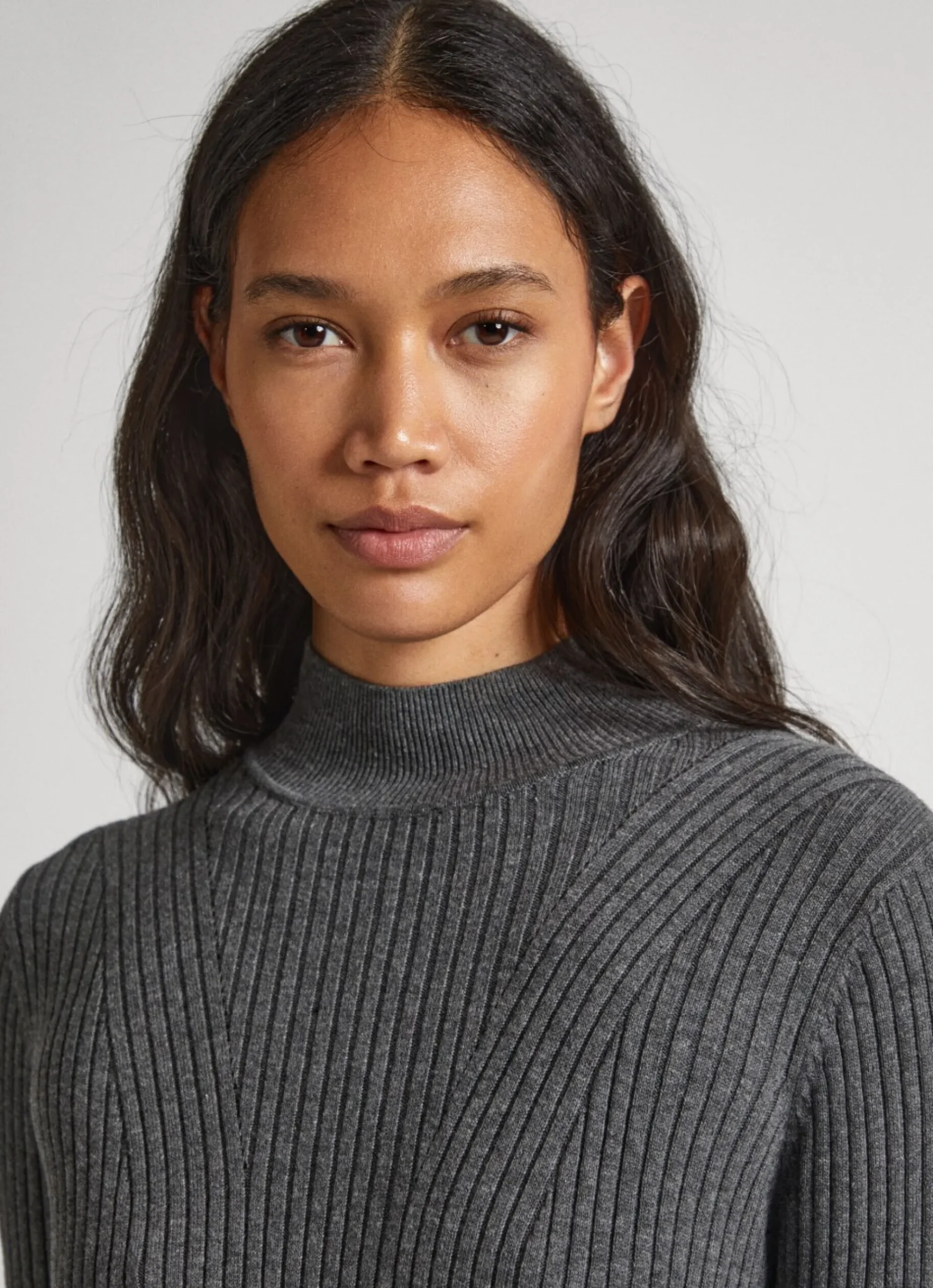 Mulher Pepe Jeans Vestidos E Macacões>Vestido Canelado Regular Fit