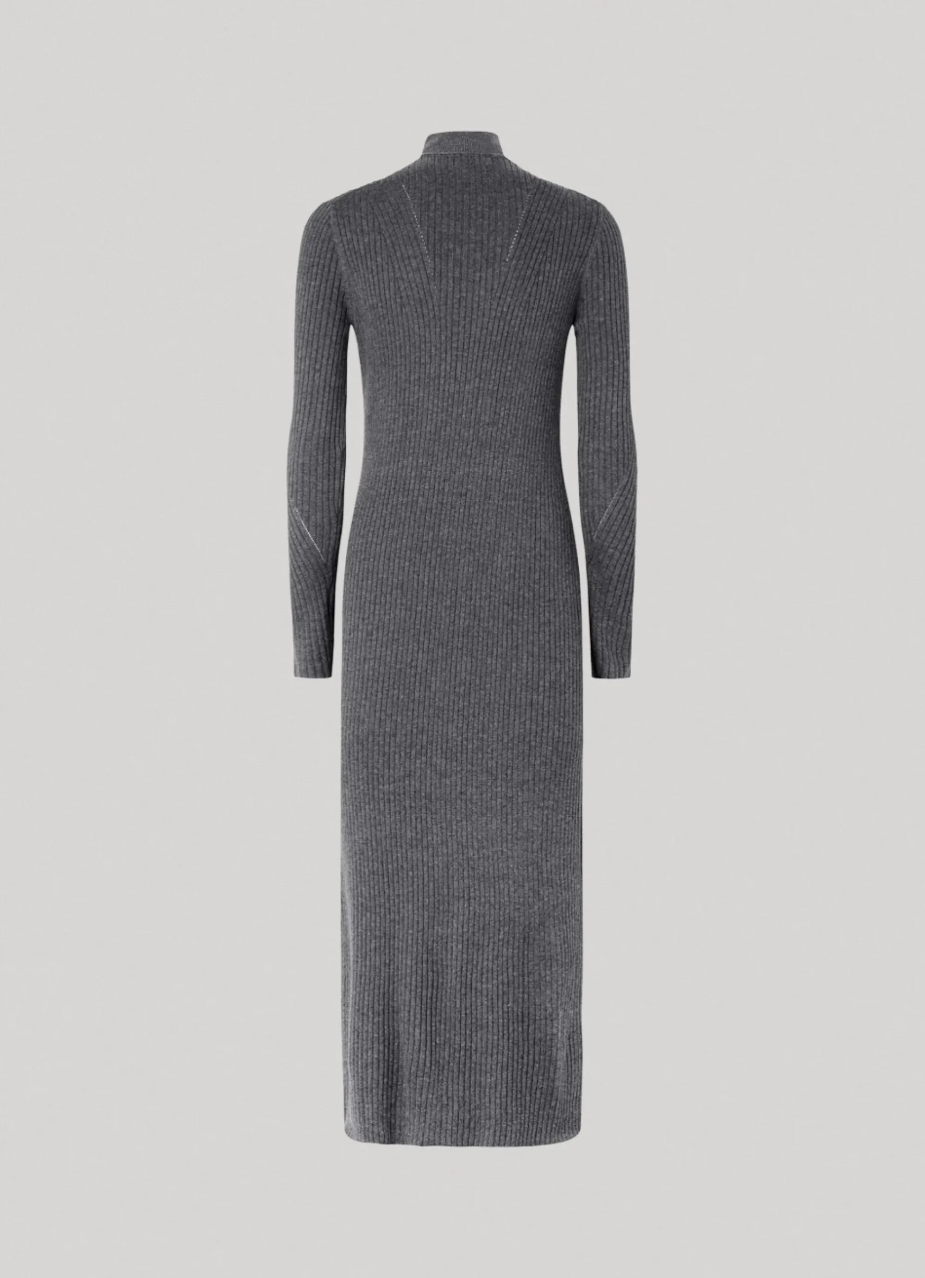 Mulher Pepe Jeans Malhas>Vestido Canelado Regular Fit