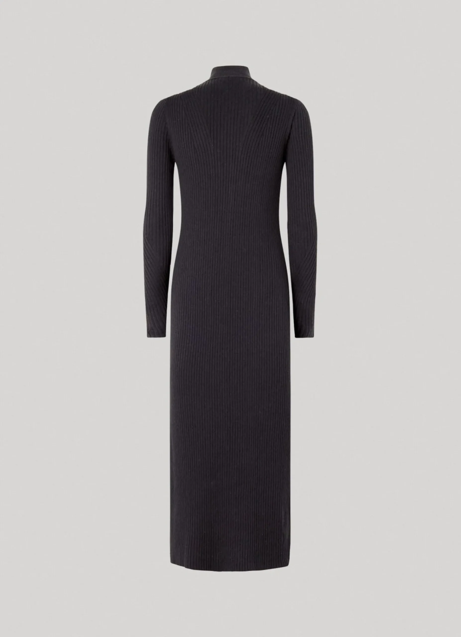 Mulher Pepe Jeans Malhas>Vestido Canelado Regular Fit