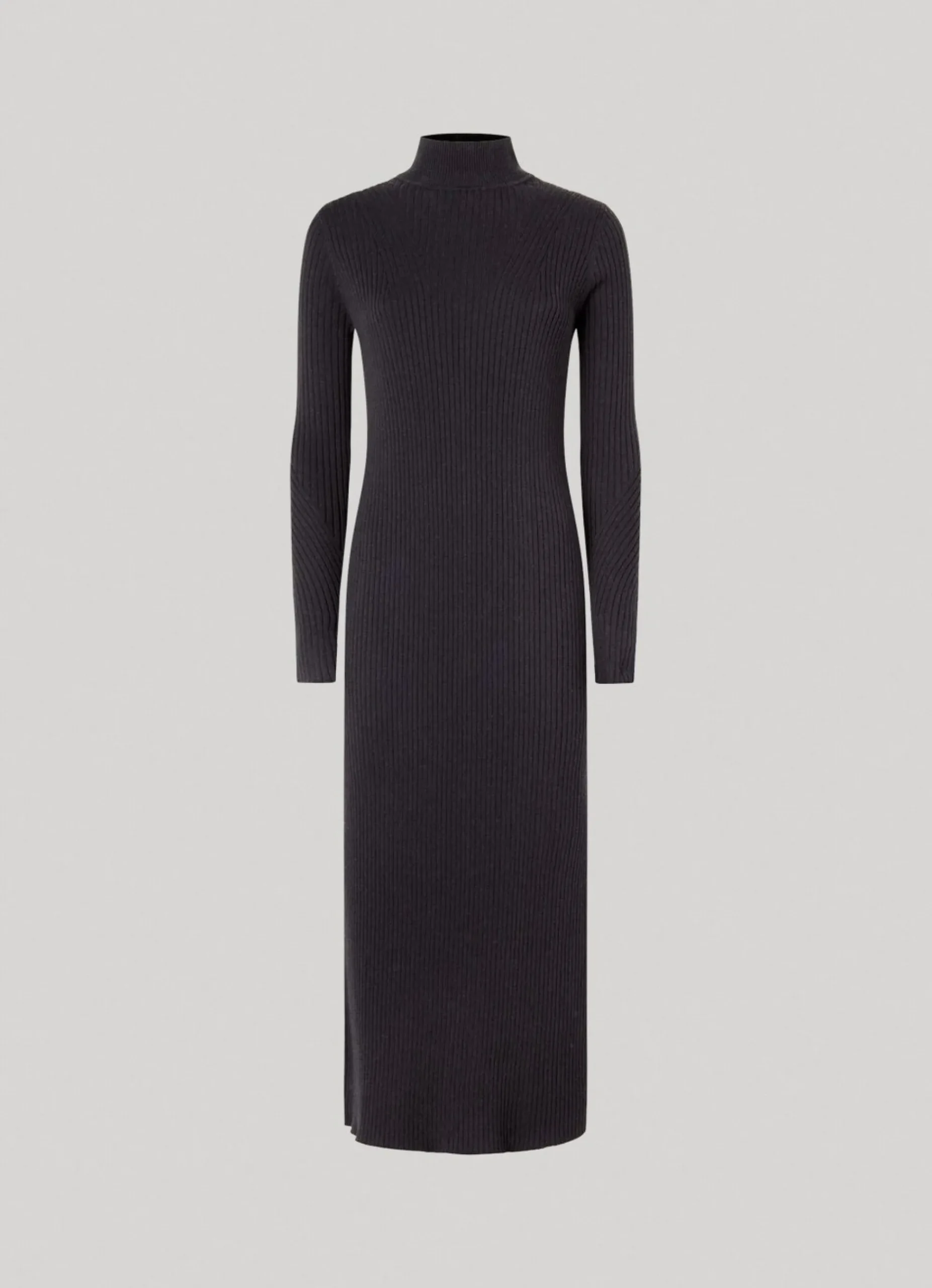 Mulher Pepe Jeans Malhas>Vestido Canelado Regular Fit
