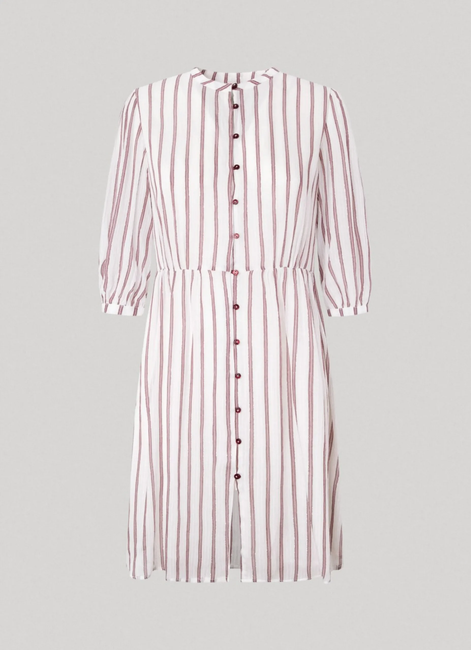 Mulher Pepe Jeans Vestidos E Macacões>Vestido Com Padrao As Riscas